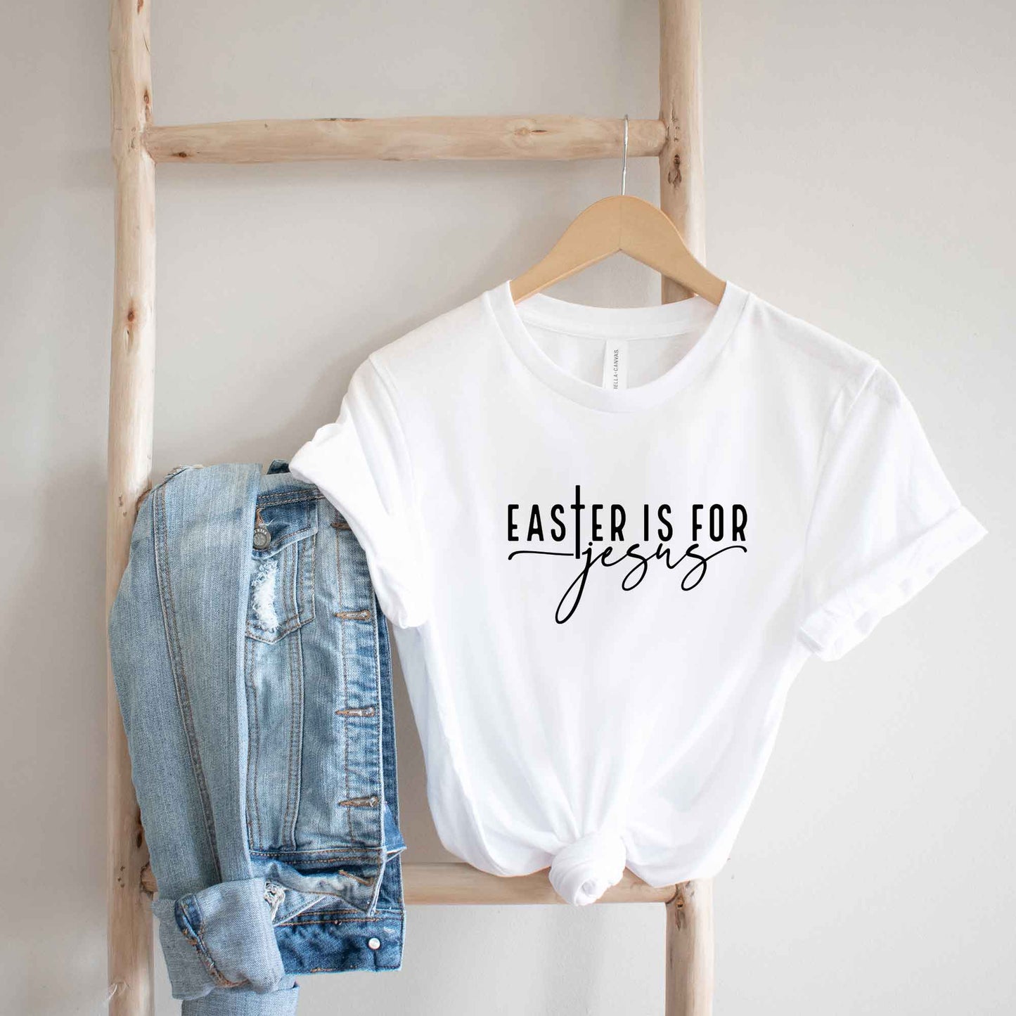 Easter Is For Jesus | Short Sleeve Crew Neck