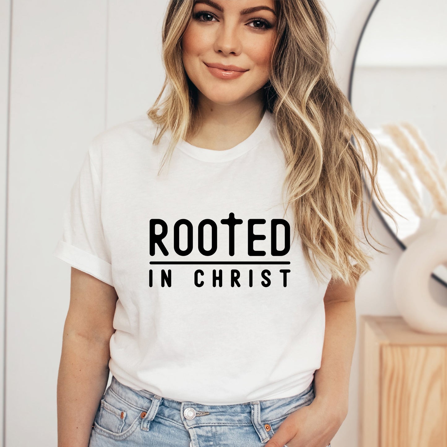 Rooted In Christ | Short Sleeve Crew Neck