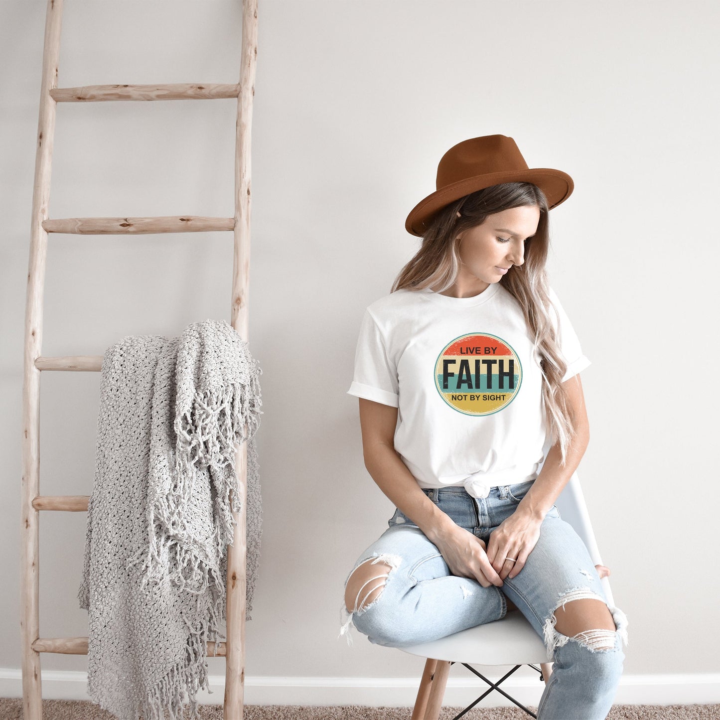 Live By Faith | Short Sleeve Crew Neck