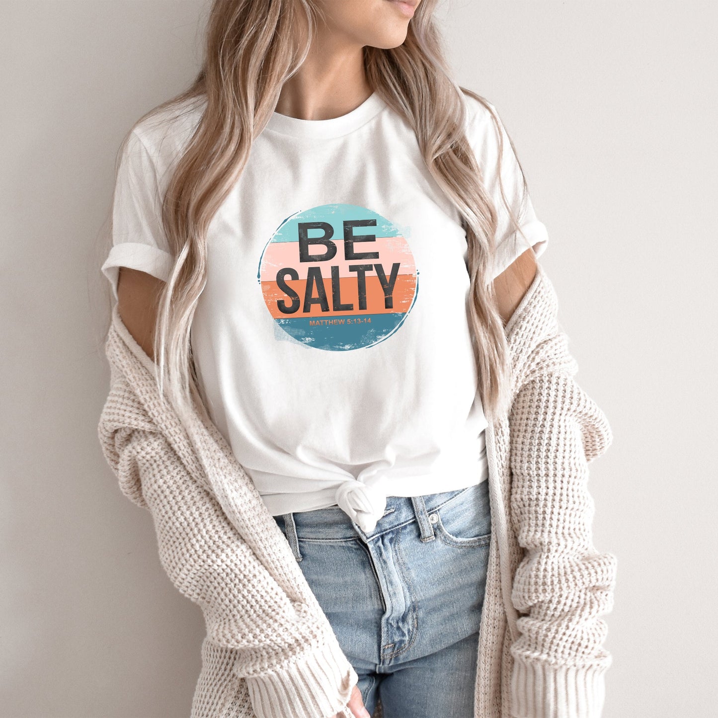 Retro Be Salty | Short Sleeve Crew Neck