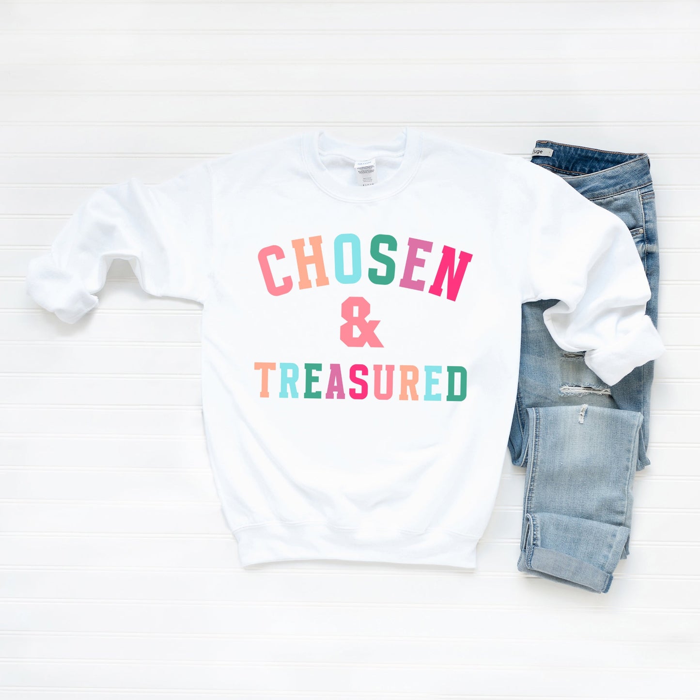 Chosen and Treasured | Graphic Sweatshirt