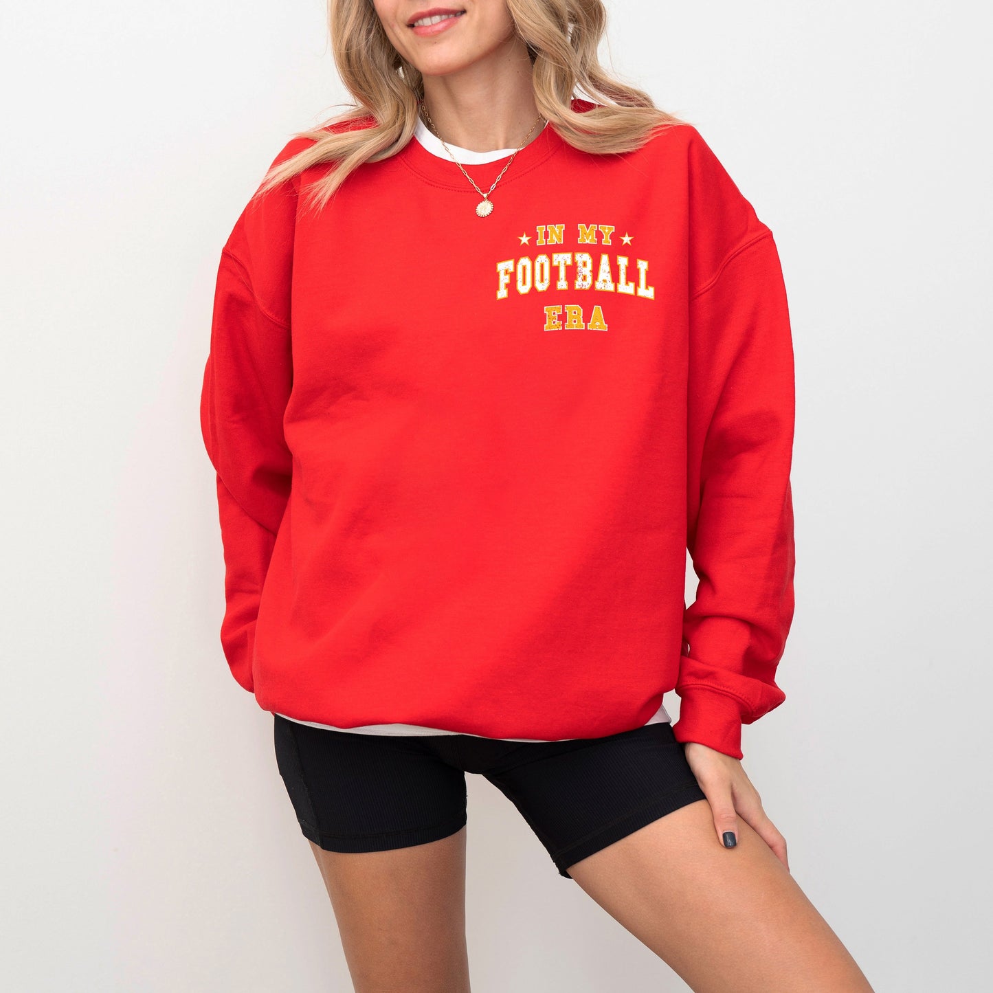 Taylor's Football Era Front and Back | Sweatshirt