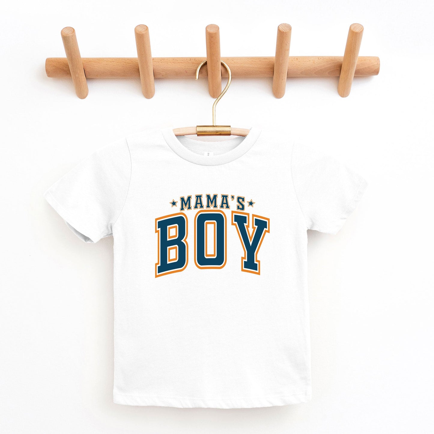 Mama's Boy Stars | Toddler Graphic Short Sleeve Tee
