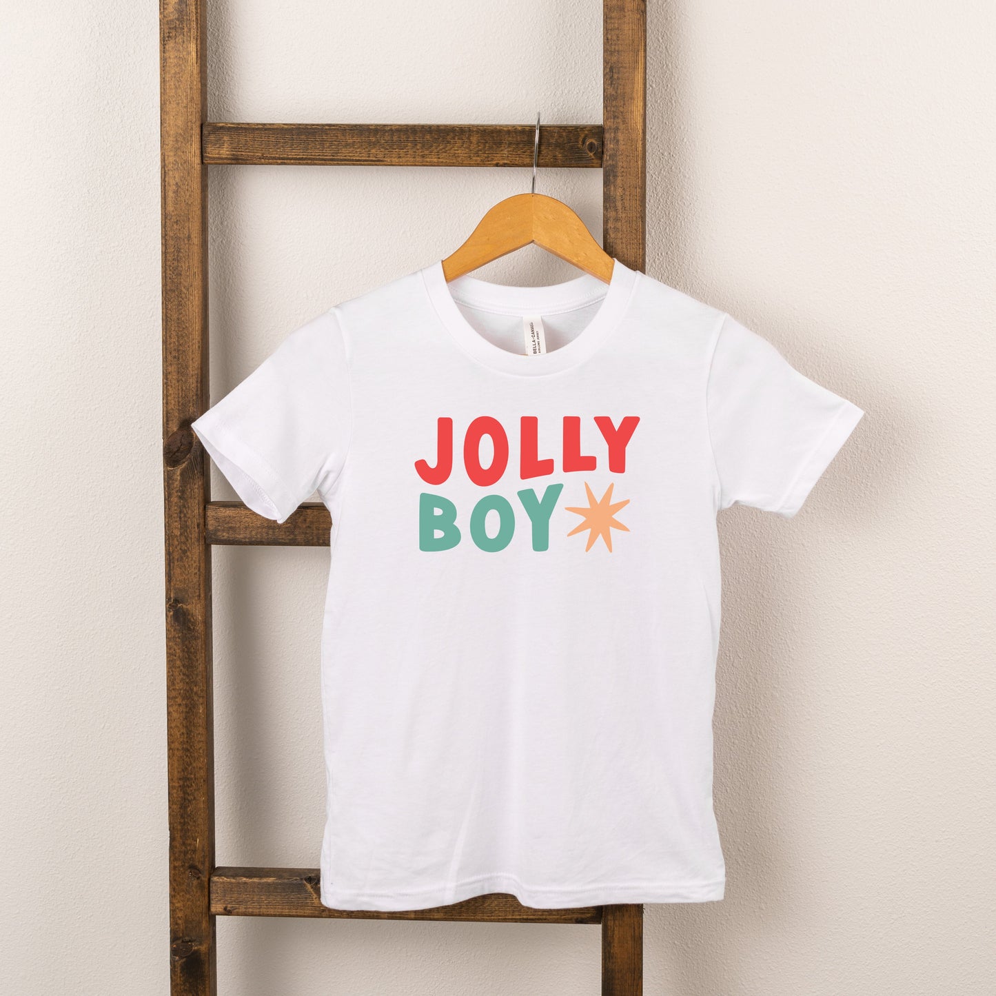 Jolly Boy Star | Toddler Short Sleeve Crew Neck