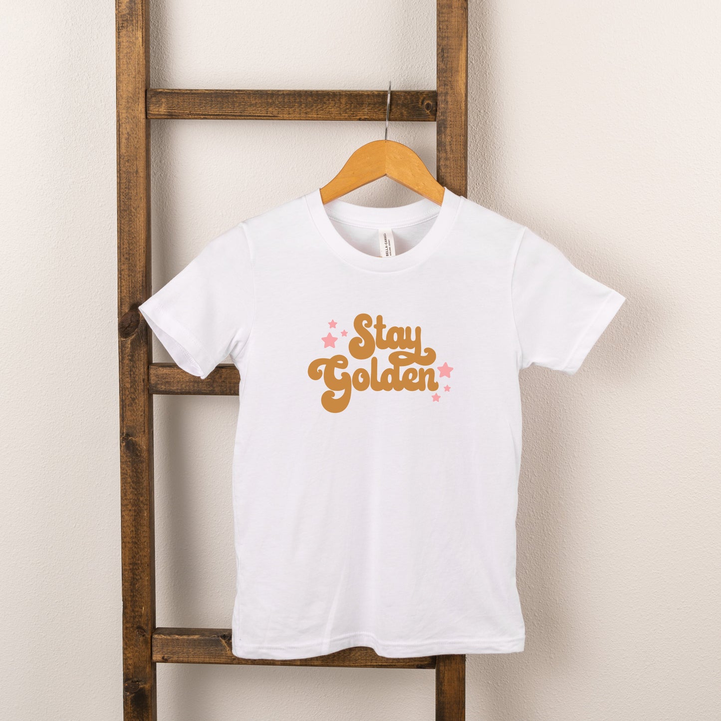 Stay Golden Stars | Toddler Short Sleeve Crew Neck