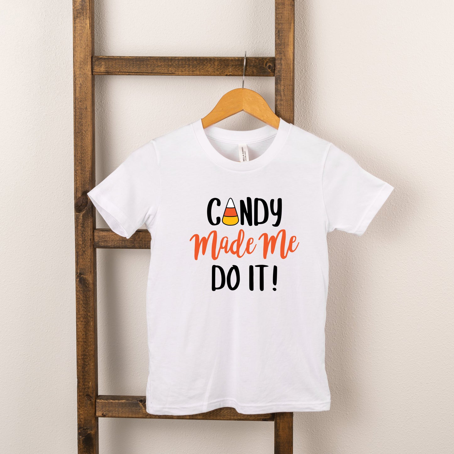 Candy Made Me Do It | Toddler Short Sleeve Crew Neck