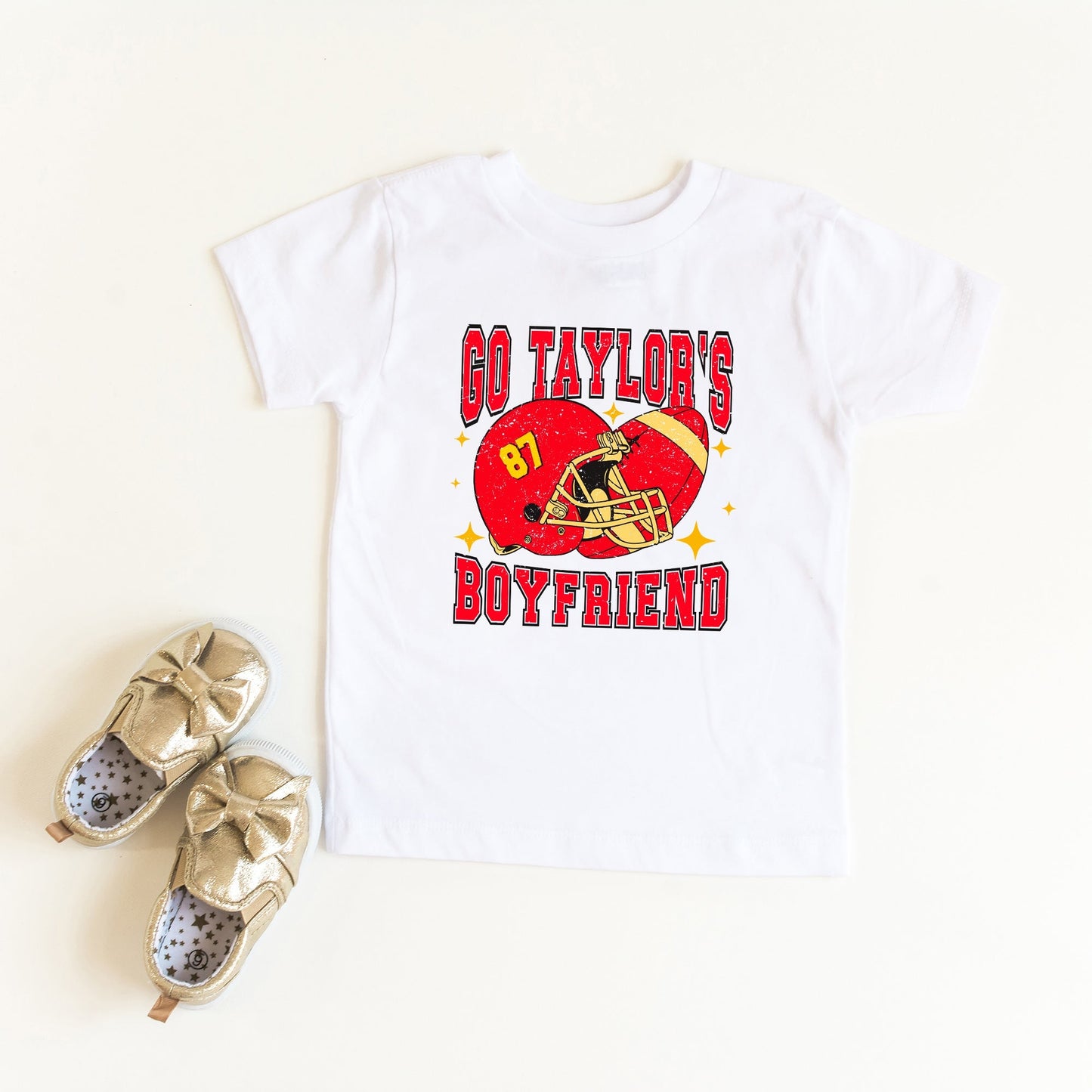 Go Taylor's Boyfriend Sparkle | Youth Graphic Short Sleeve Tee