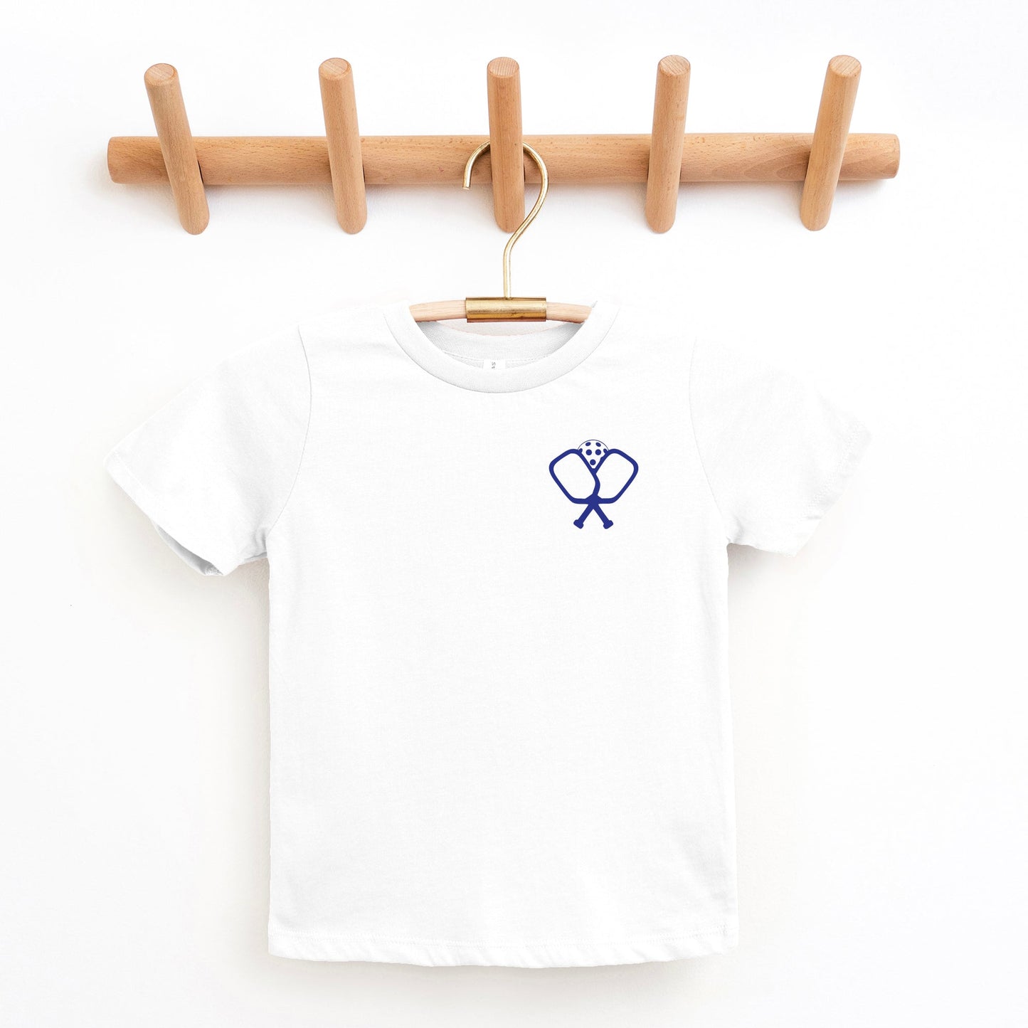 Pickleball Front And Back | Youth Graphic Short Sleeve Tee