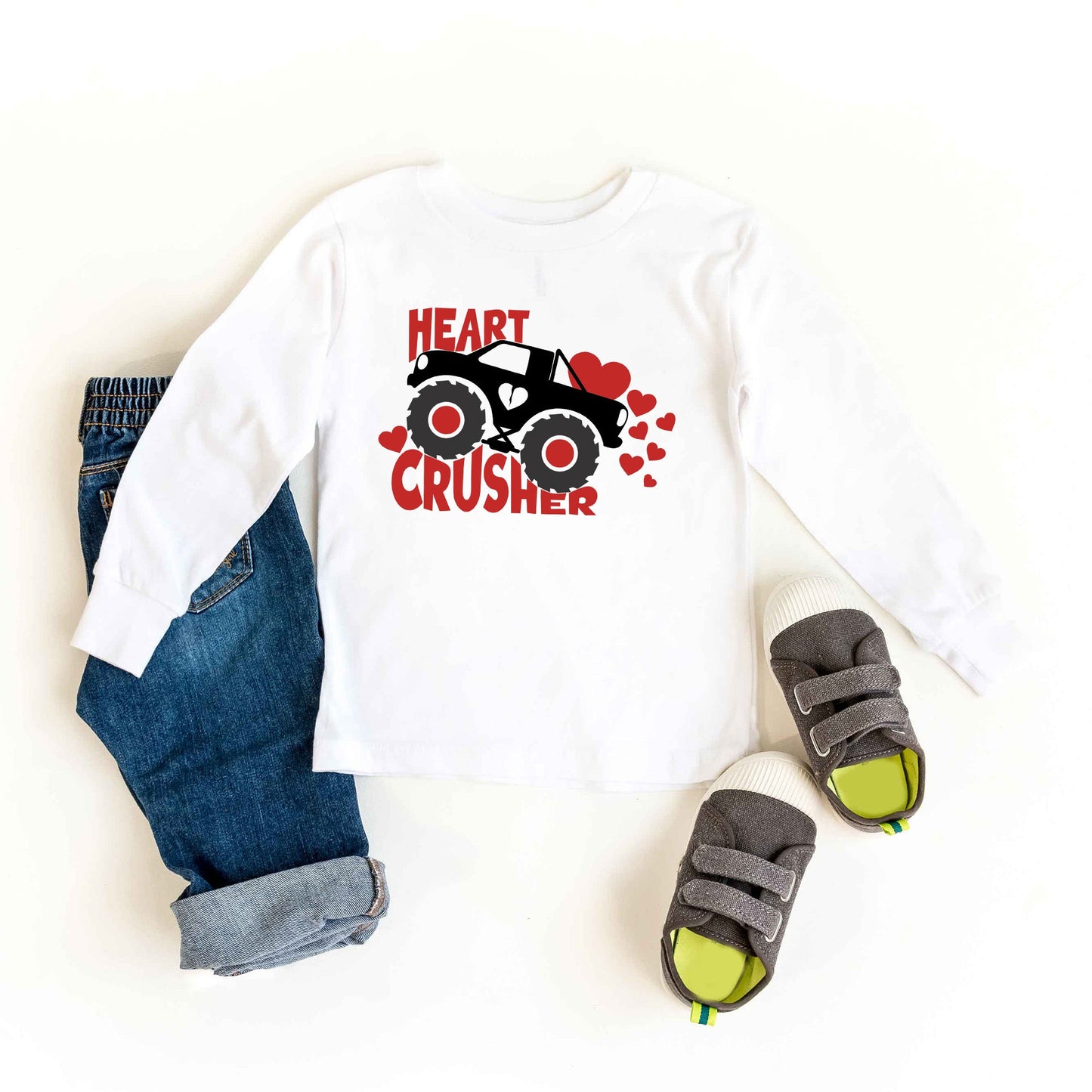 Heart Crusher | Youth Graphic Long Sleeve Tee