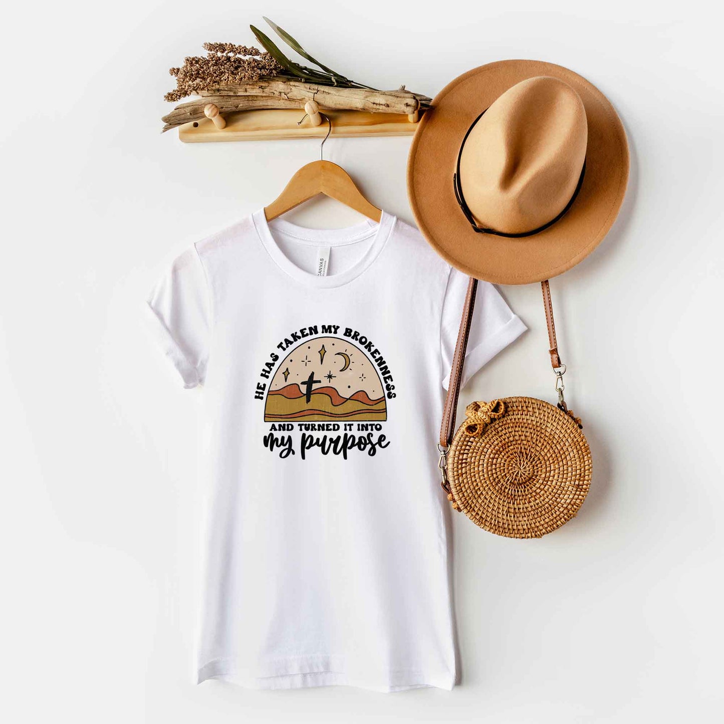 Brokenness To Purpose Desert | Short Sleeve Crew Neck