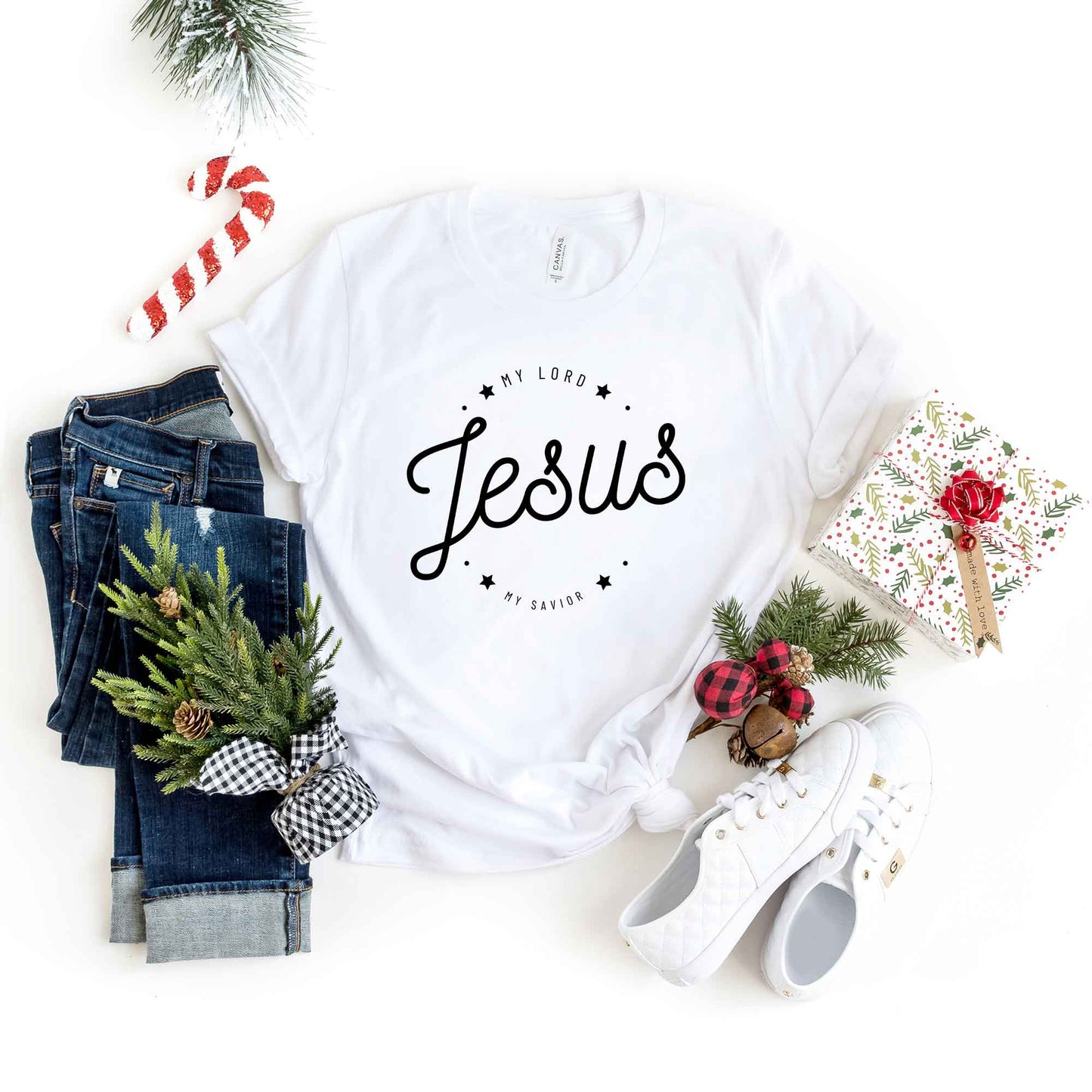 Jesus My Lord My Savior | Short Sleeve Crew Neck