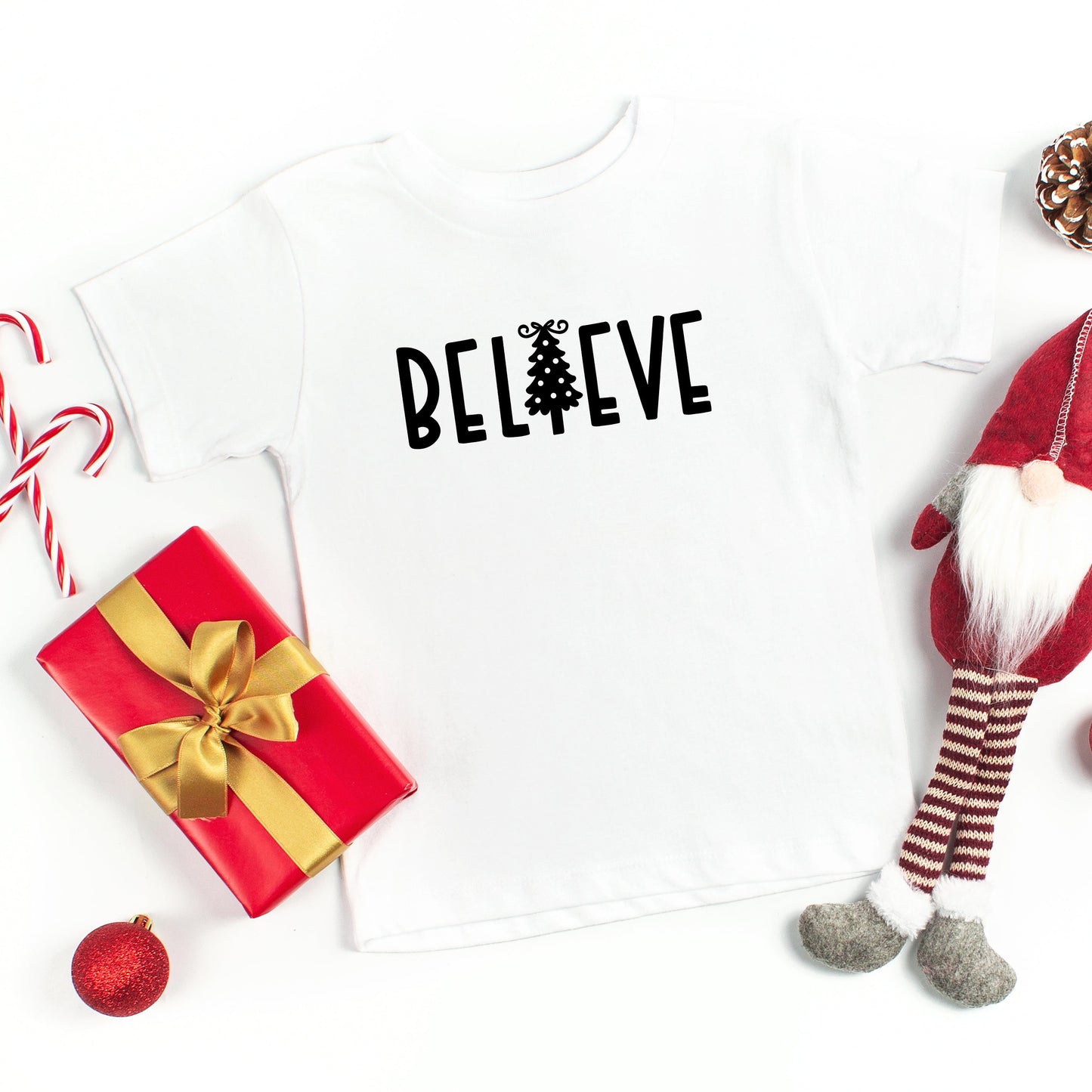 Believe Tree | Toddler Short Sleeve Crew Neck