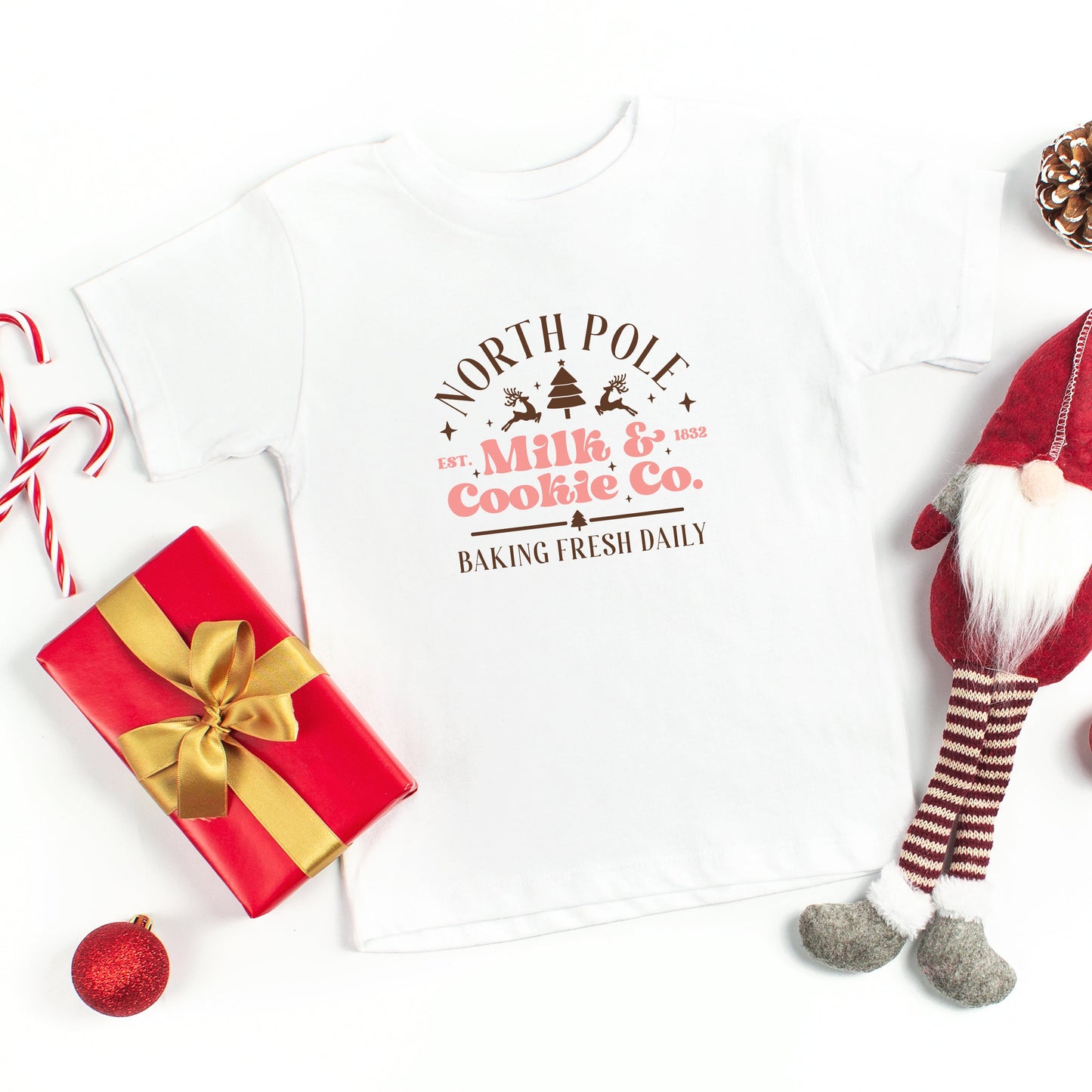 NP Milk And Cookie Co | Toddler Short Sleeve Crew Neck