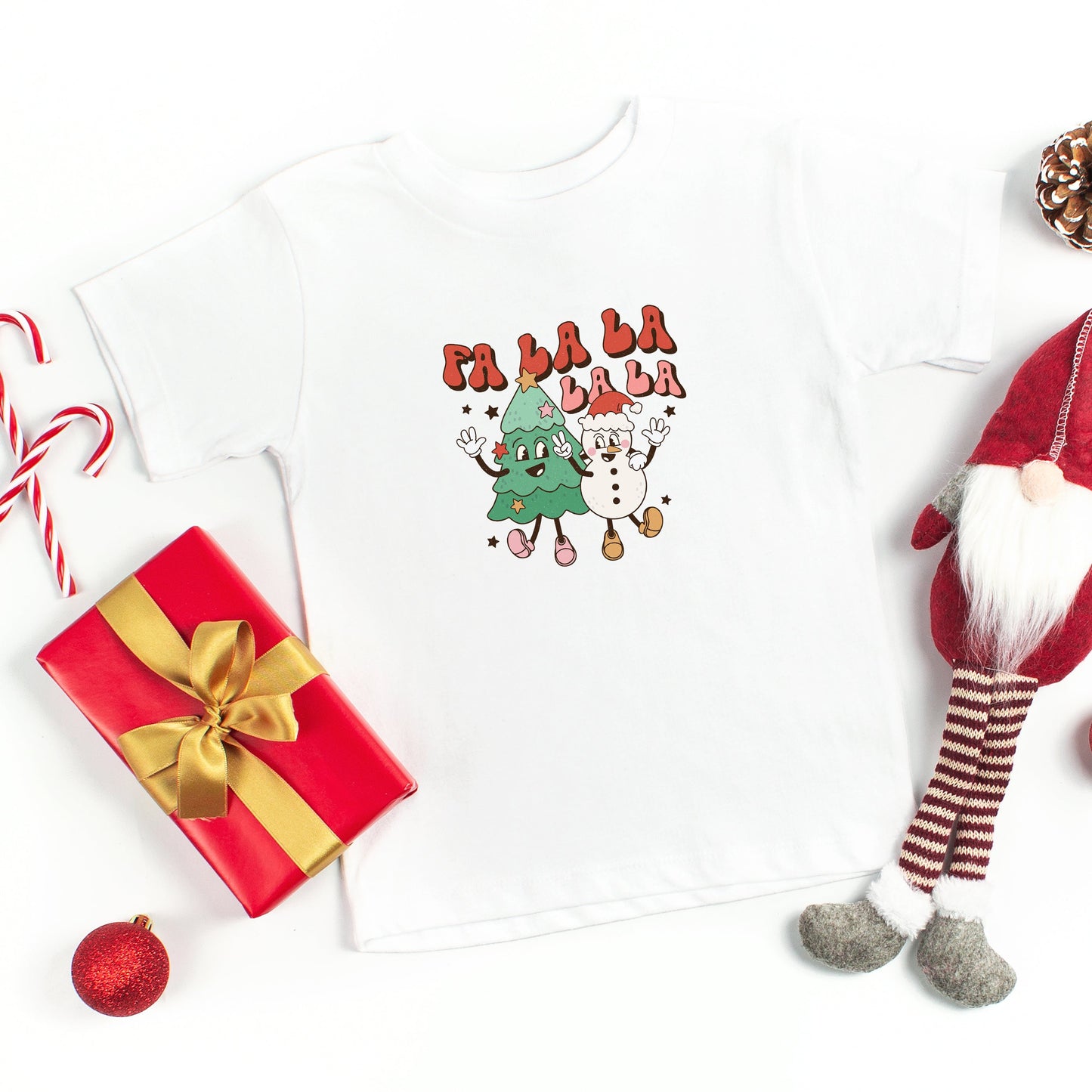 Fa La La Friends | Toddler Short Sleeve Crew Neck