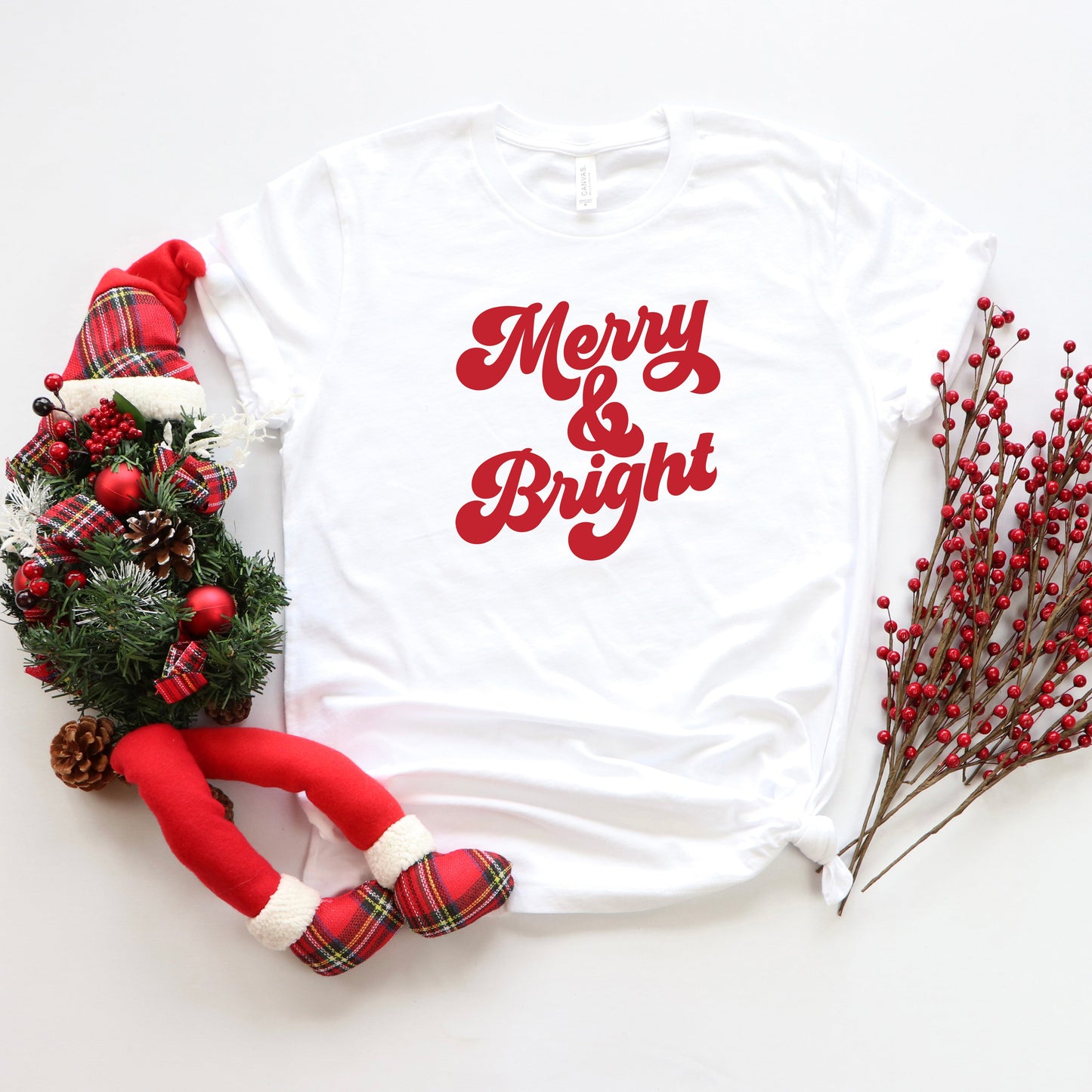 Bold Merry and Bright | Youth Short Sleeve Crew Neck