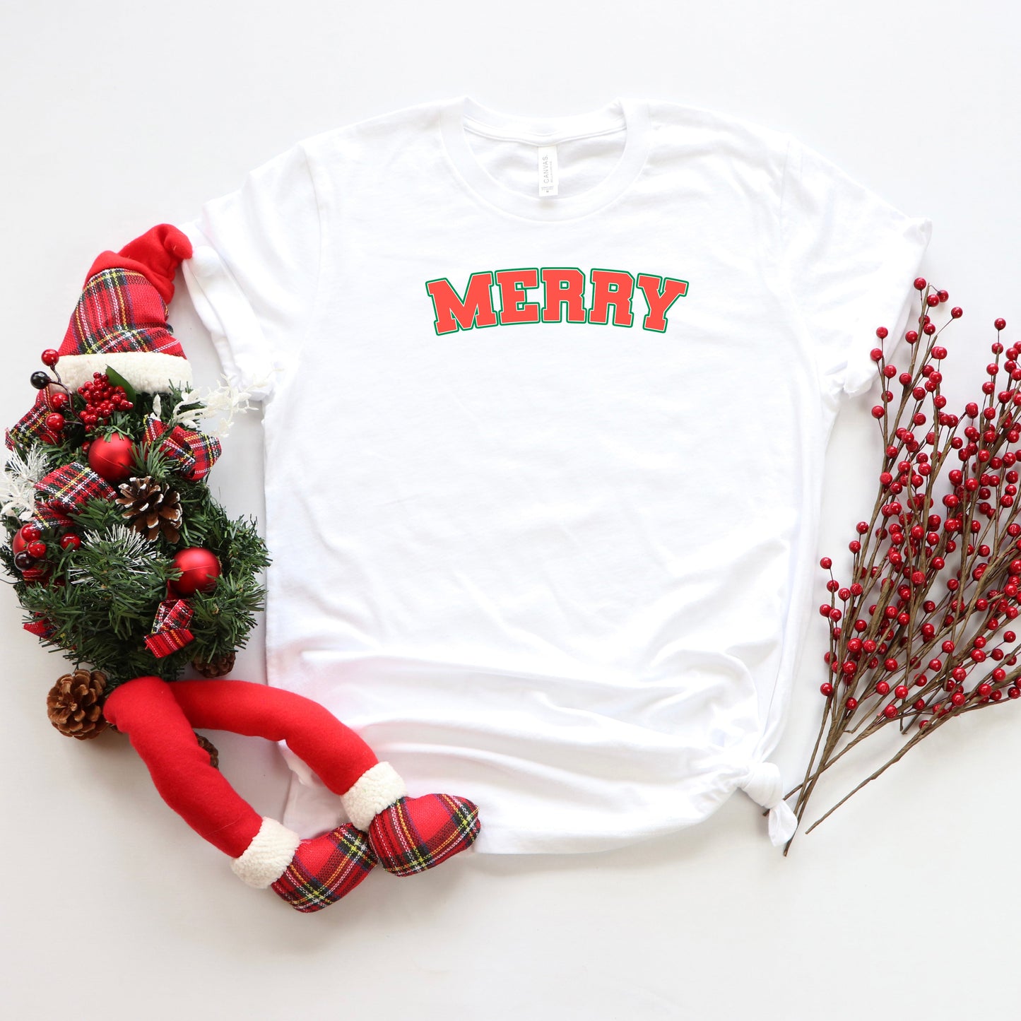 Merry Varsity | Youth Short Sleeve Crew Neck
