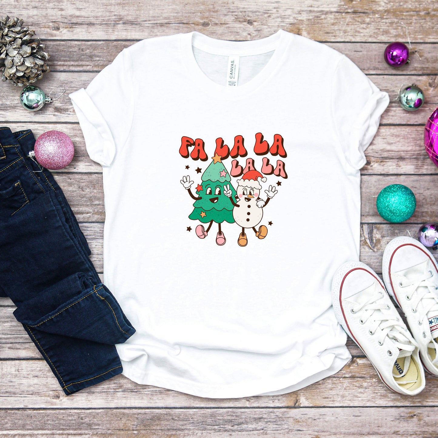Fa La La Friends | Youth Short Sleeve Crew Neck