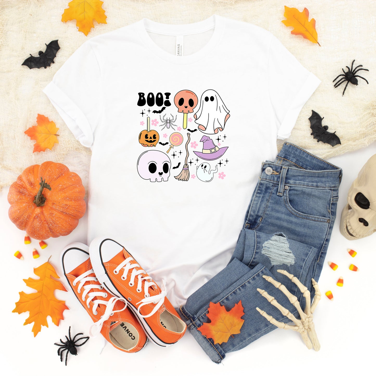 Boo Chart | Youth Short Sleeve Crew Neck