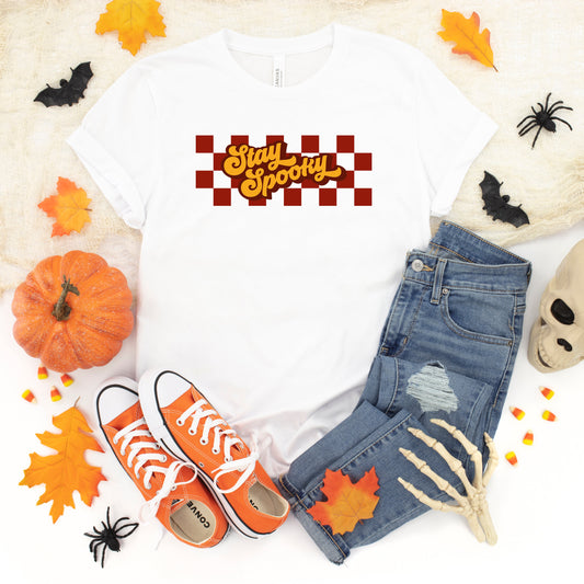 Stay Spooky Retro | Youth Short Sleeve Crew Neck