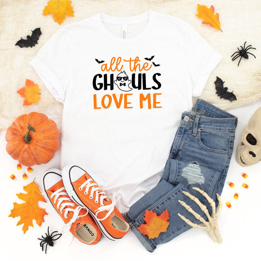 All The Ghouls Love Me Bats | Youth Graphic Short Sleeve Tee