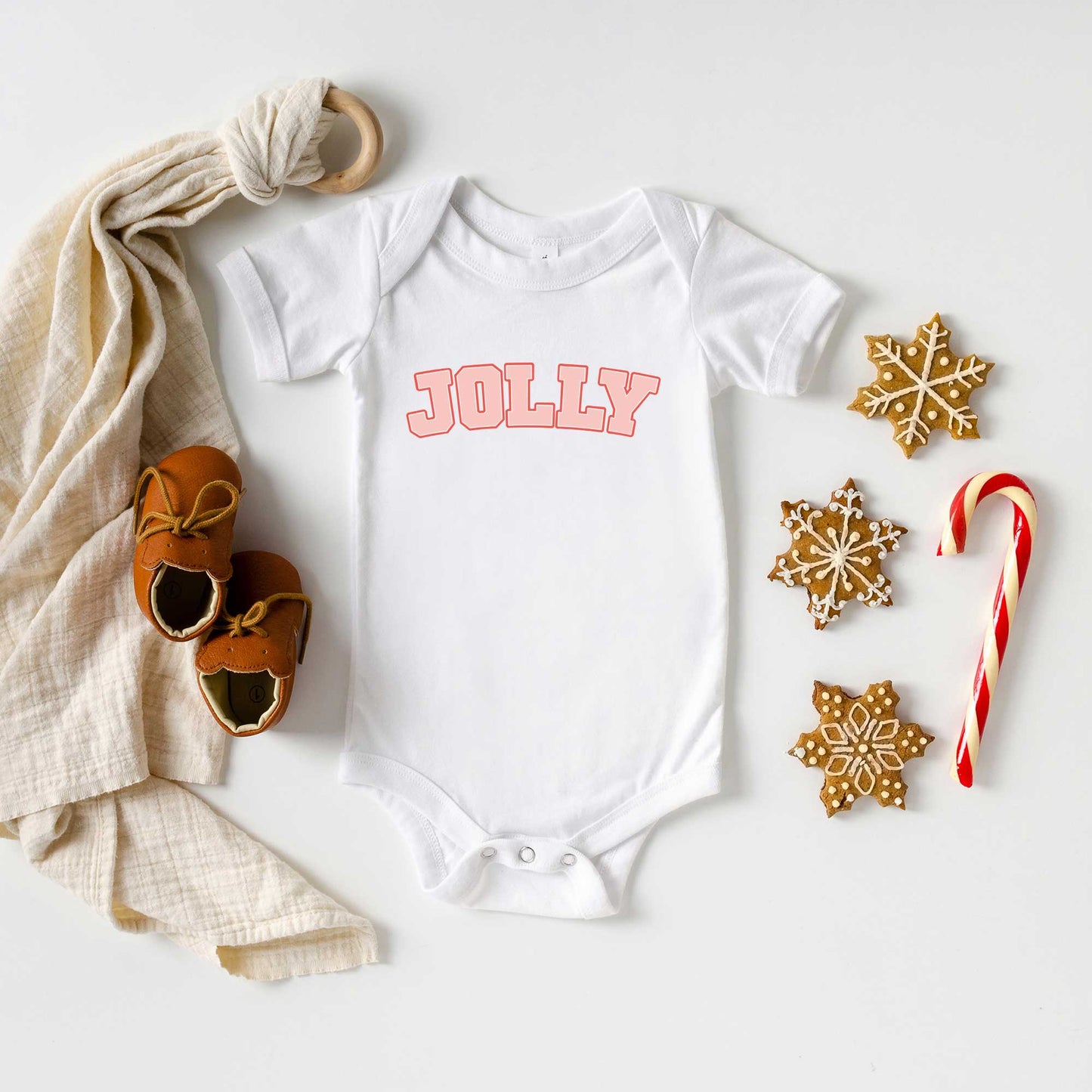 Jolly Varsity | Baby Graphic Short Sleeve Onesie