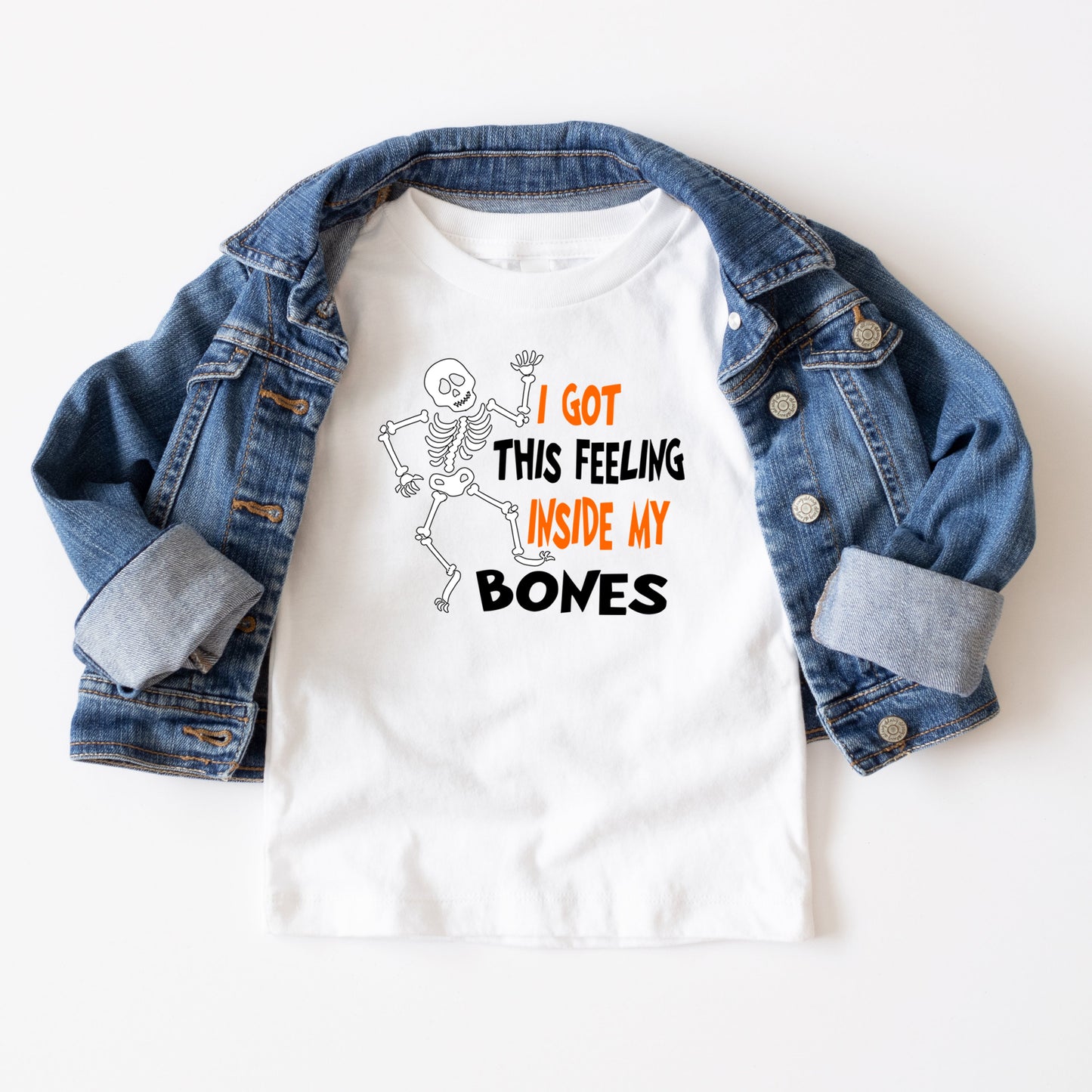 I Got This Feeling Skeleton | Youth Short Sleeve Crew Neck