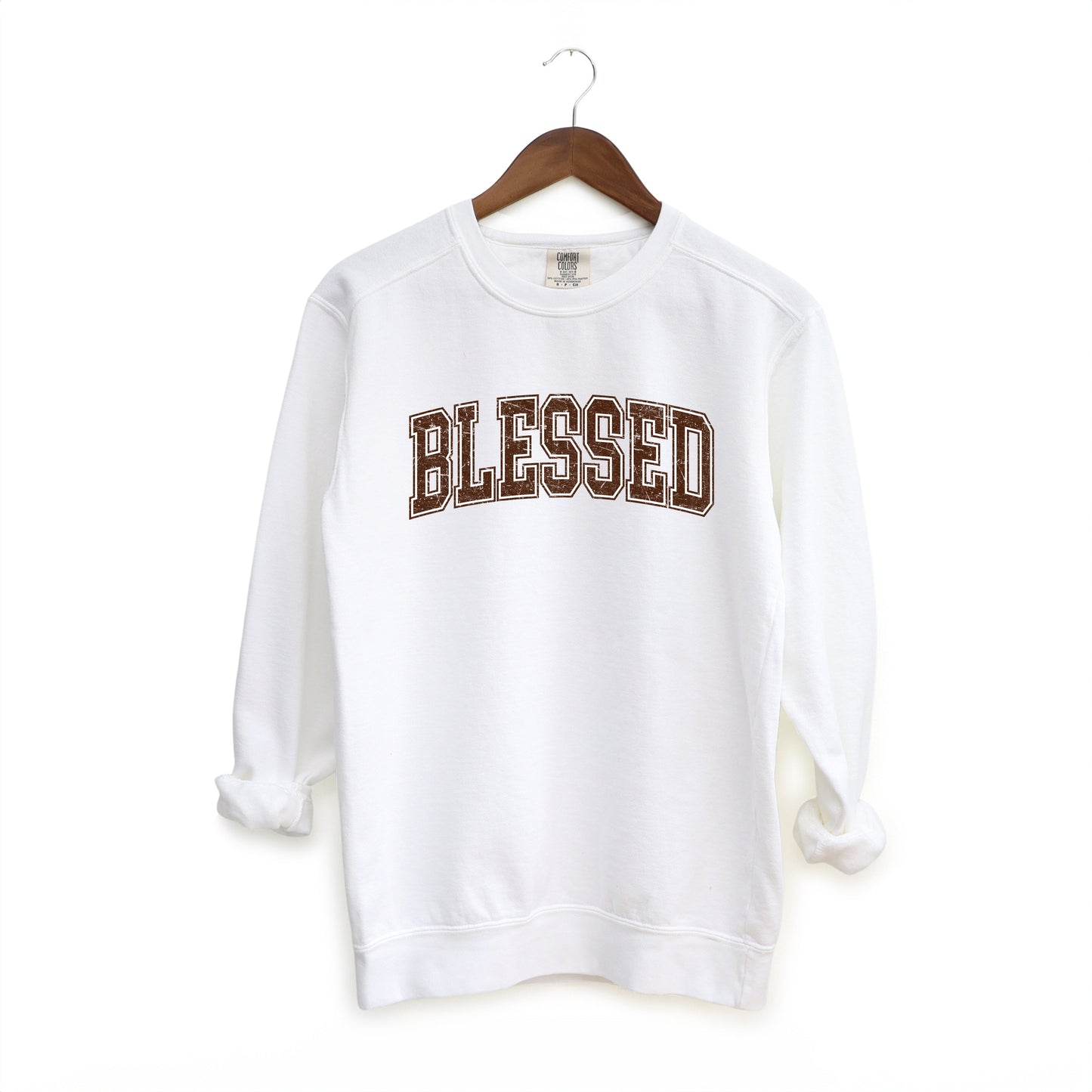 Blessed Grunge | Garment Dyed Sweatshirt