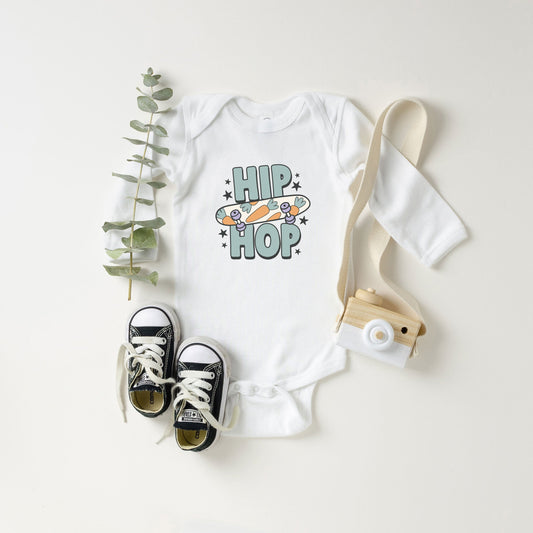 Hip Hop Skateboard | Baby Long Sleeve Onesie