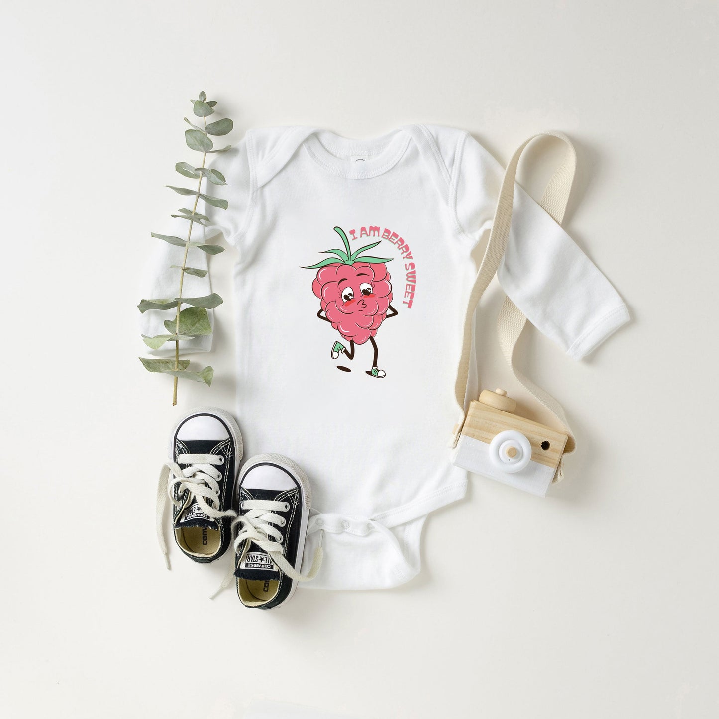 I Am Berry Sweet | Baby Long Sleeve Onesie