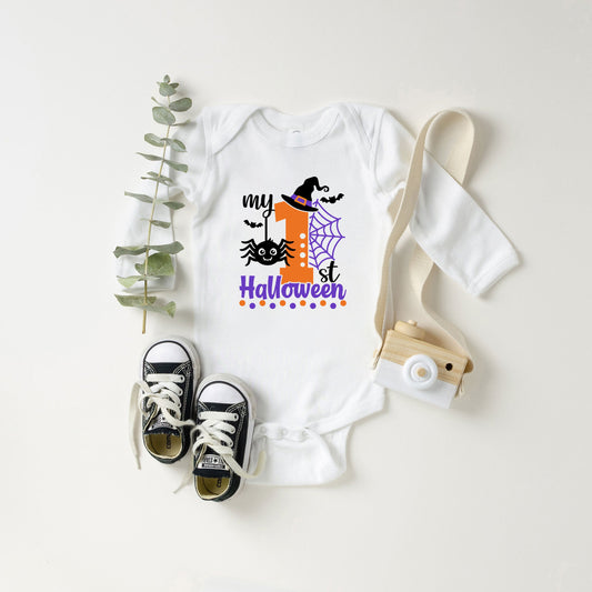 My First Halloween | Baby Graphic Long Sleeve Onesie