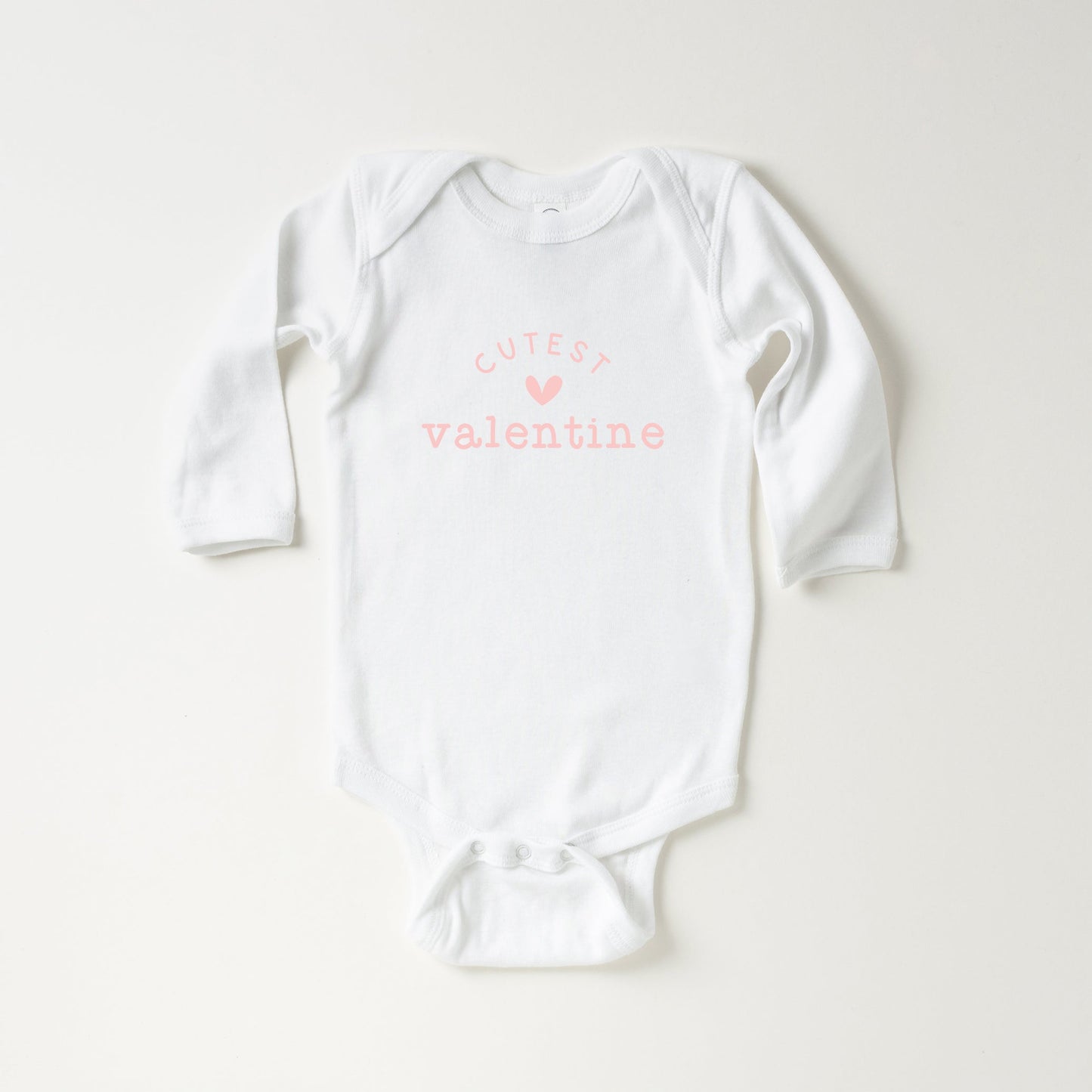 Cutest Valentine | Baby Long Sleeve Onesie