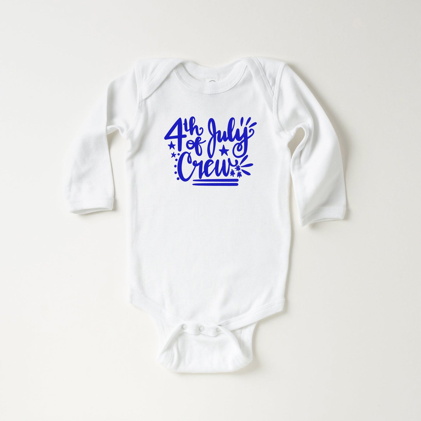 4th Of July Crew | Baby Long Sleeve Onesie