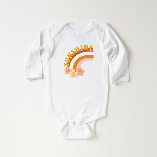 Sunshine Rainbow | Baby Long Sleeve Onesie