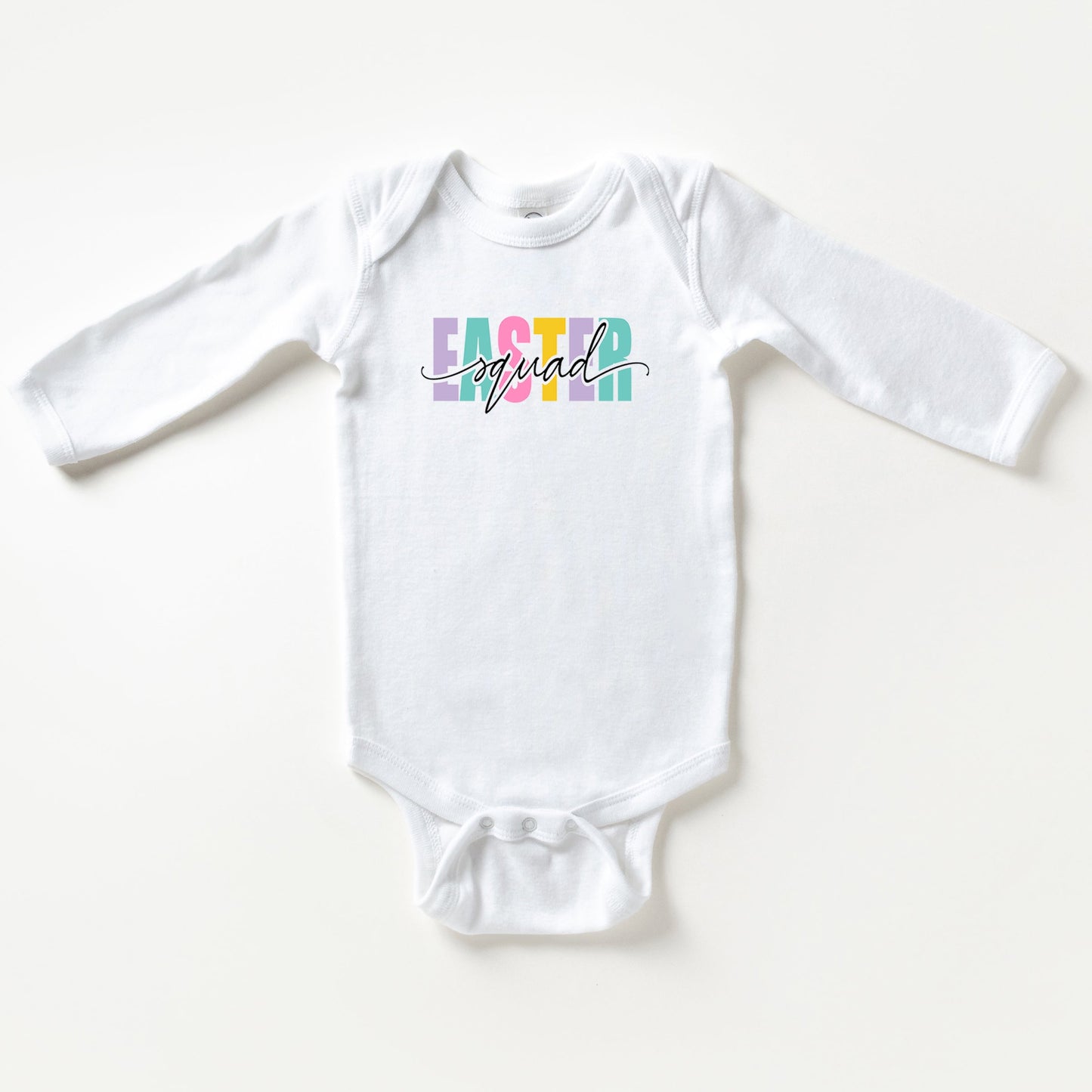 Easter Squad Colorful | Baby Long Sleeve Onesie