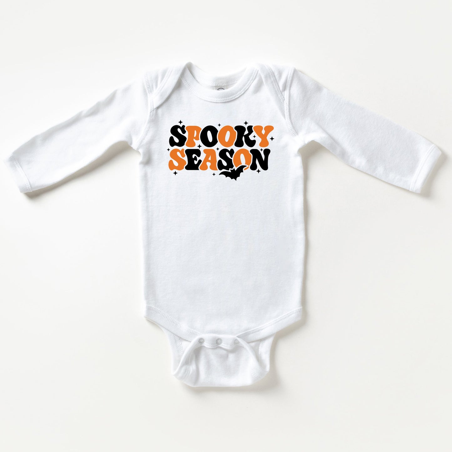Retro Spooky Season | Baby Long Sleeve Onesie