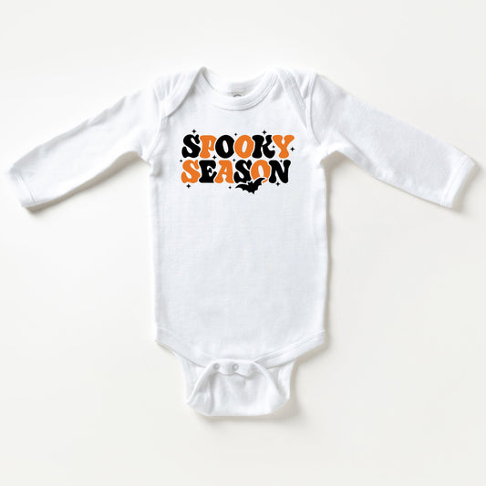 Retro Spooky Season | Baby Long Sleeve Onesie