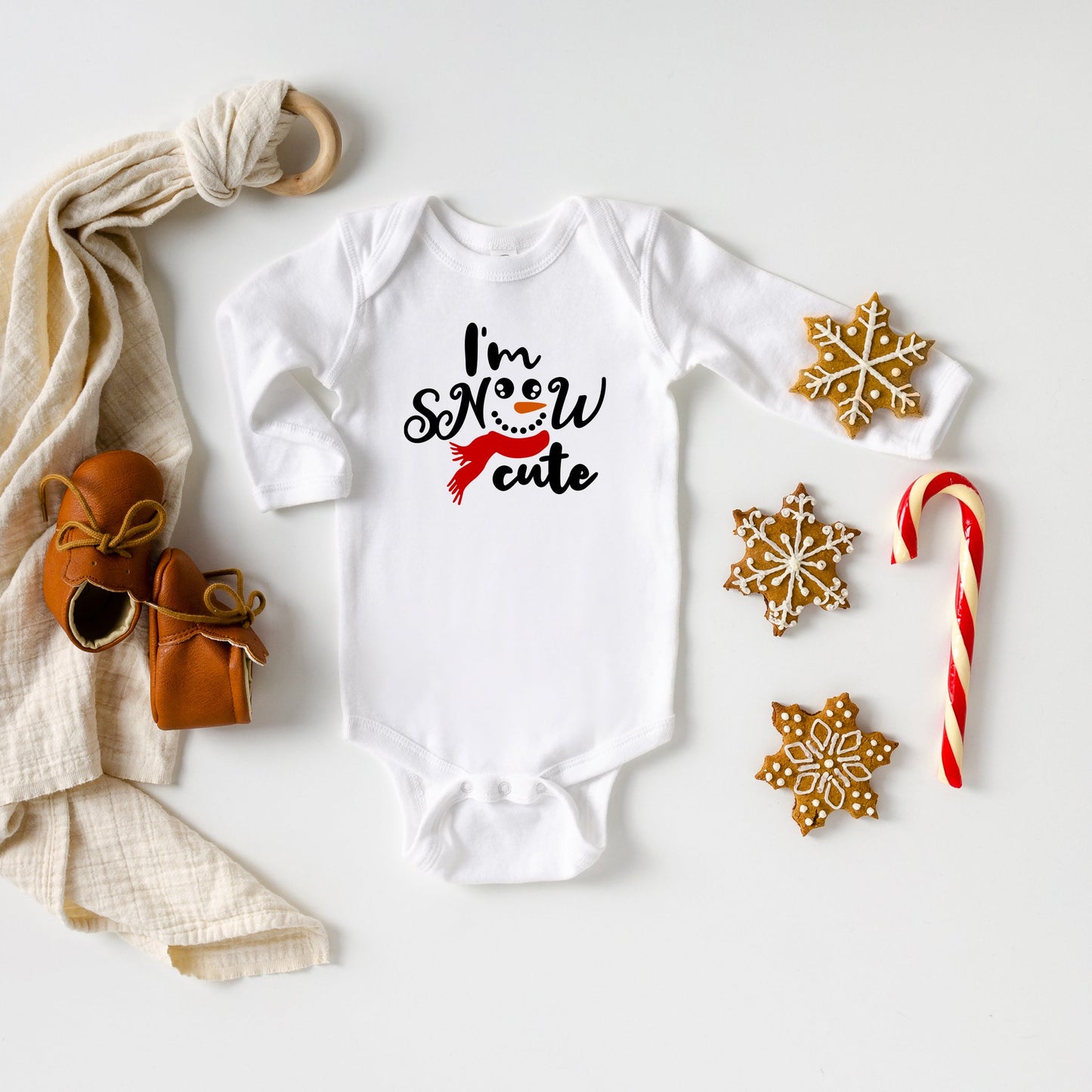 I'm Snow Cute | Baby Long Sleeve Onesie
