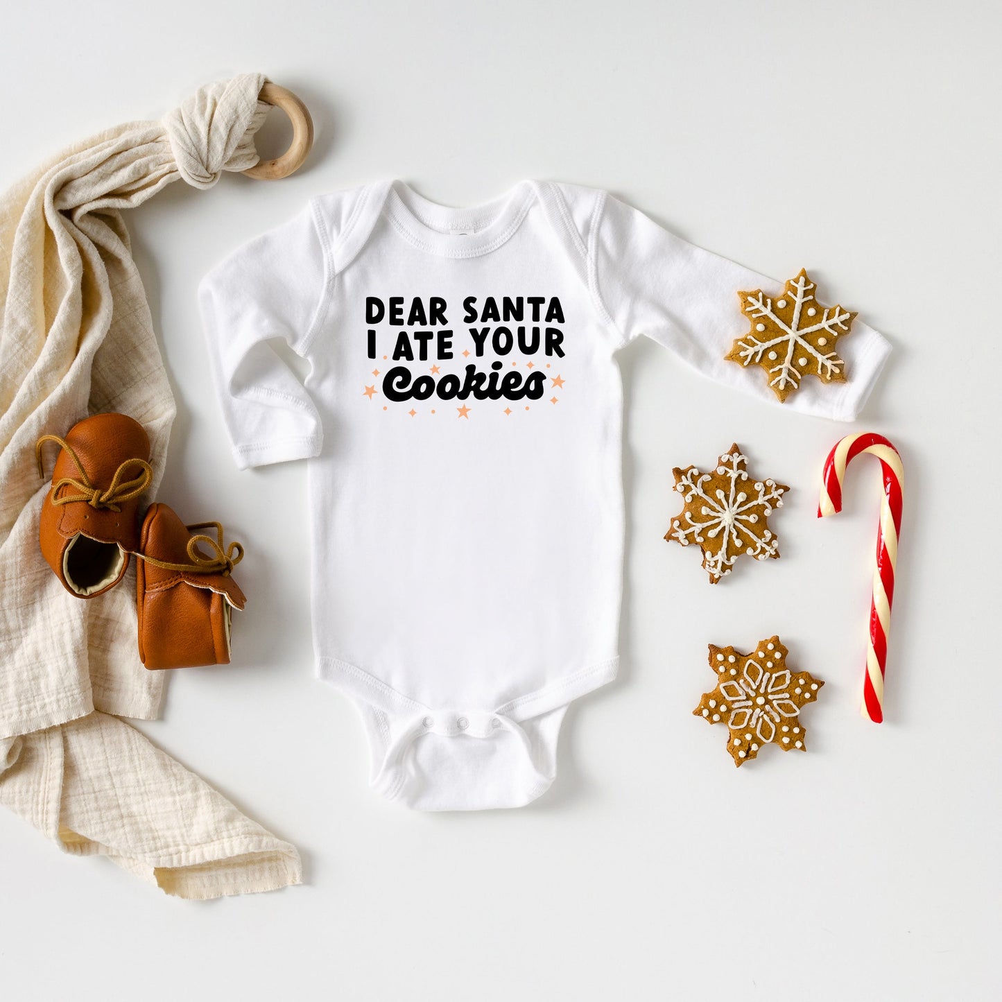 I Ate Your Cookies | Baby Long Sleeve Onesie