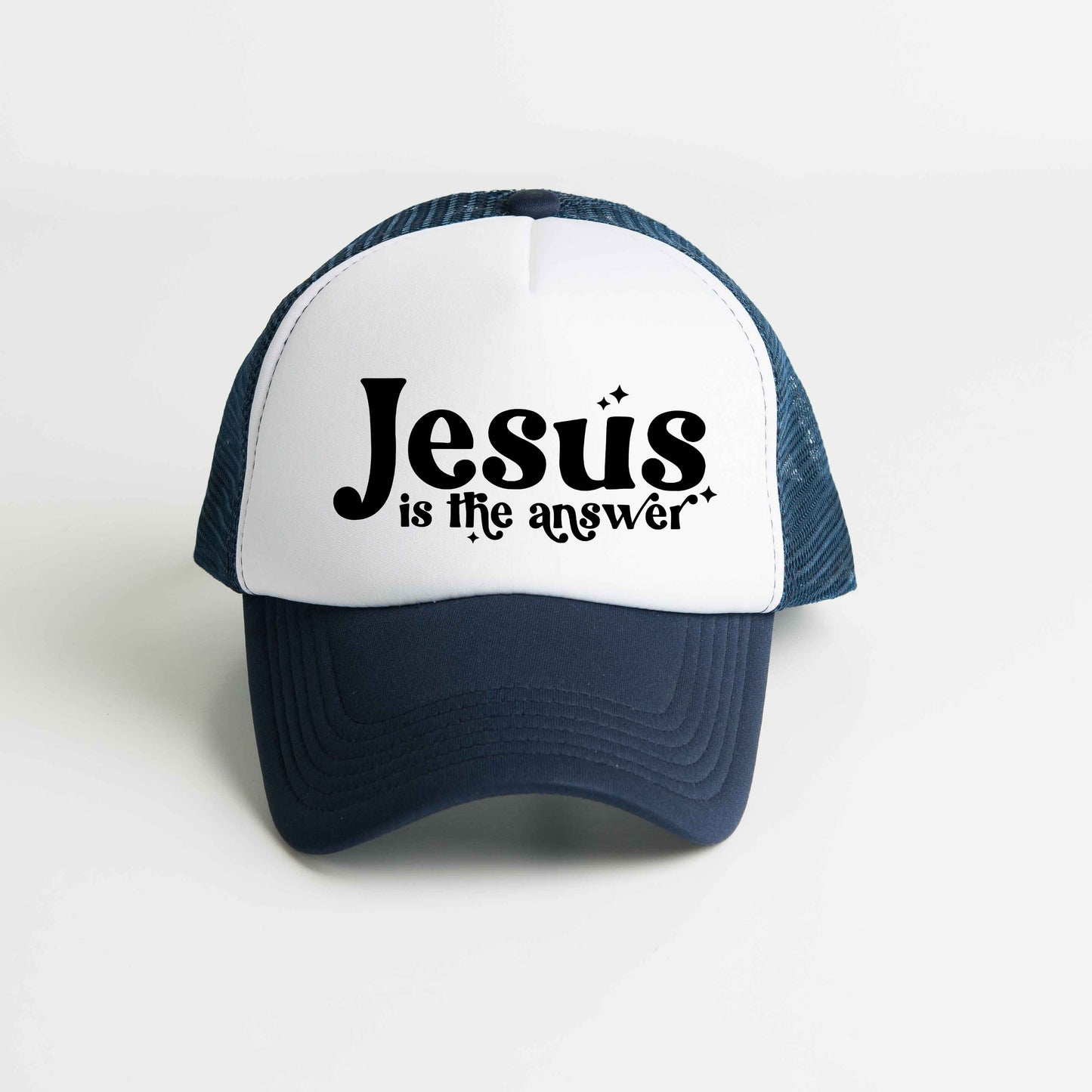 Jesus Is The Answer | Foam Trucker Hat