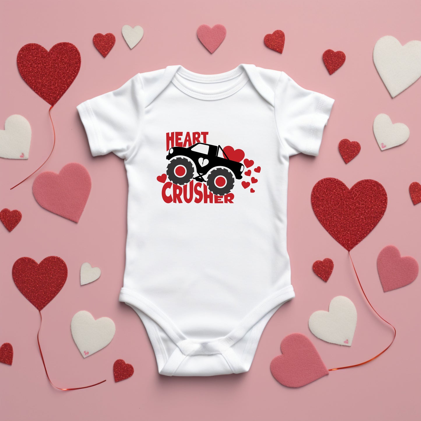 Heart Crusher | Baby Graphic Short Sleeve Onesie
