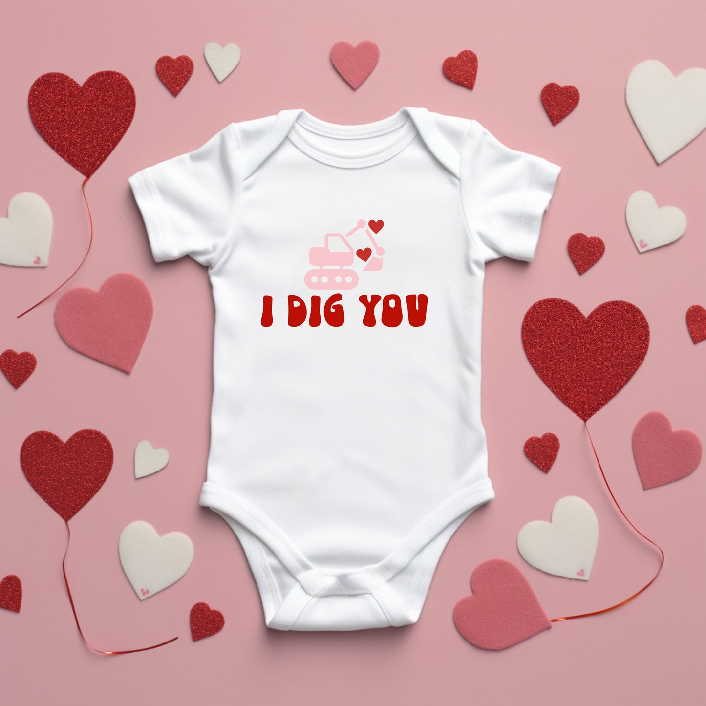 I Dig You | Baby Graphic Short Sleeve Onesie