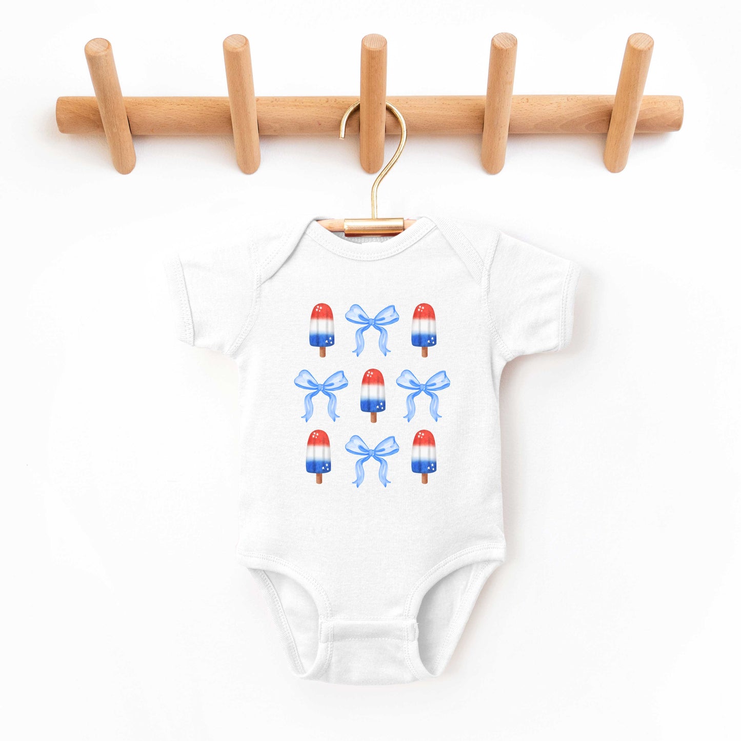 Boom Pop Coquette Chart | Baby Graphic Short Sleeve Onesie