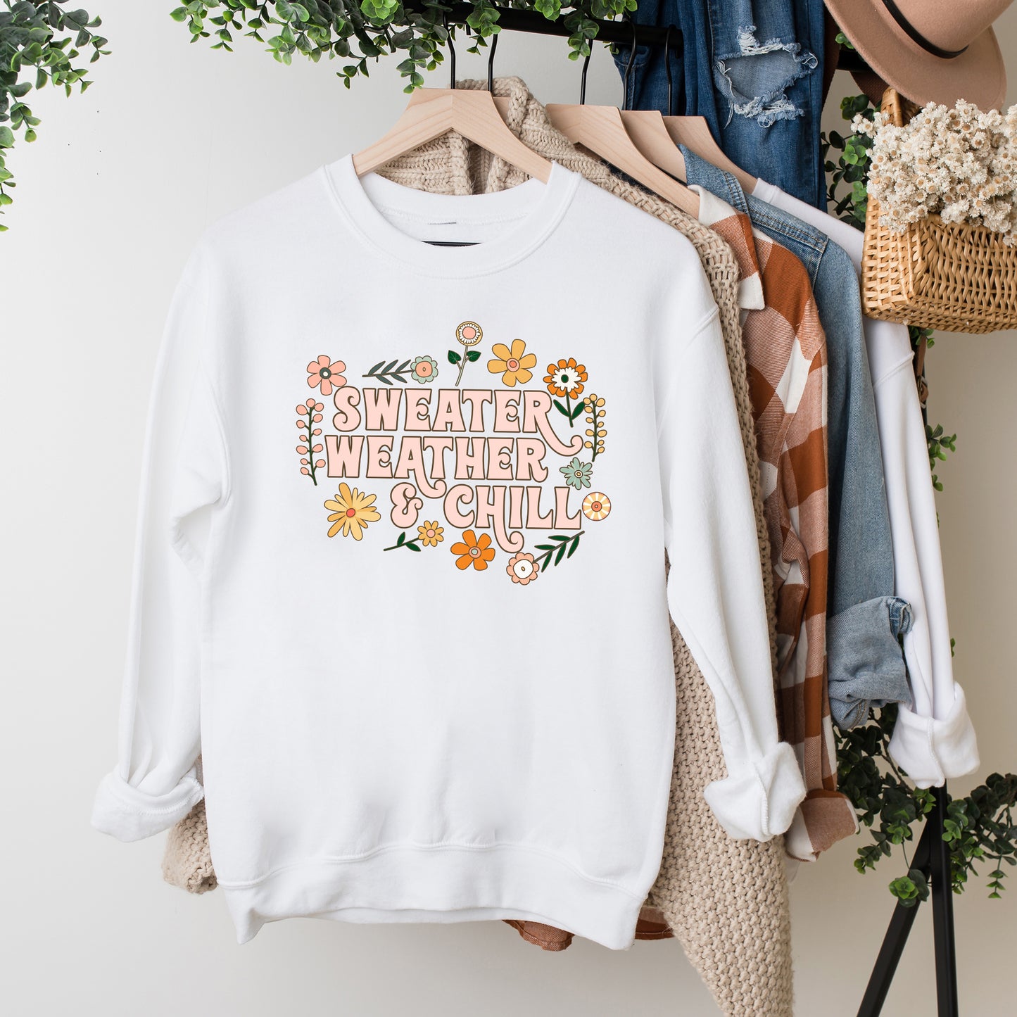 Sweater Weather and Chill | Sweatshirt