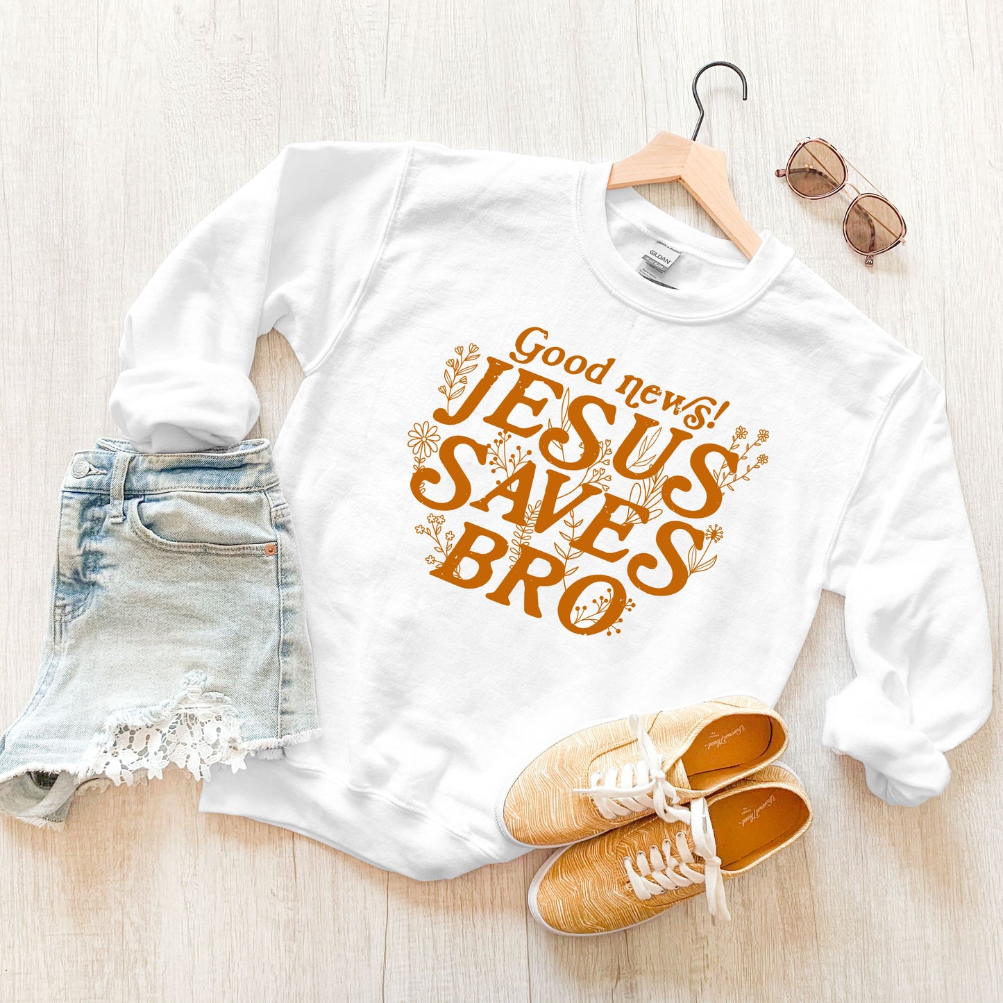 Jesus Saves Bro |  Sweatshirt