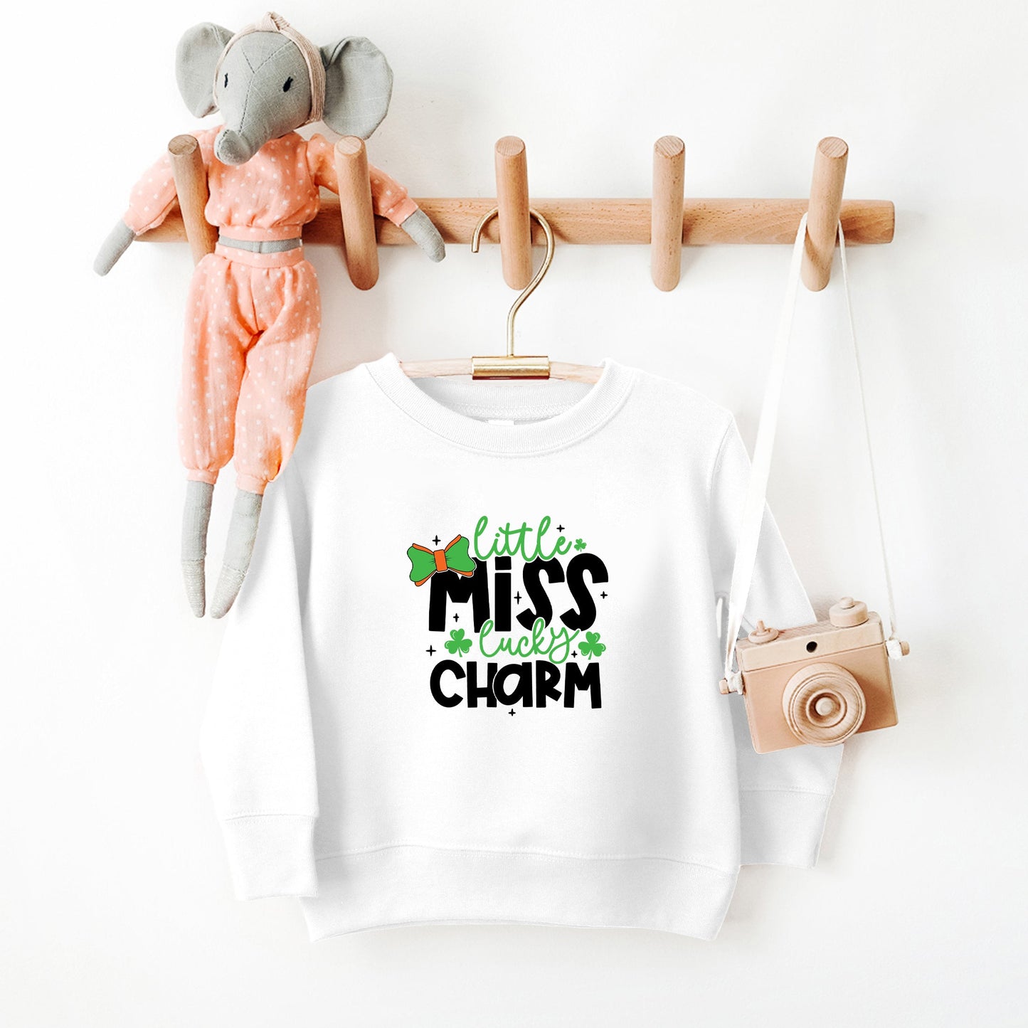 Little Miss Lucky Charm | Toddler Sweatshirt