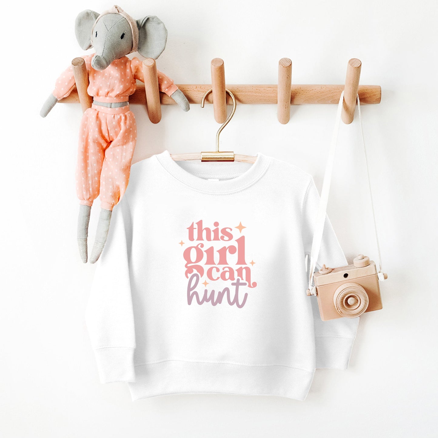 This Girl Can Hunt | Toddler Sweatshirt
