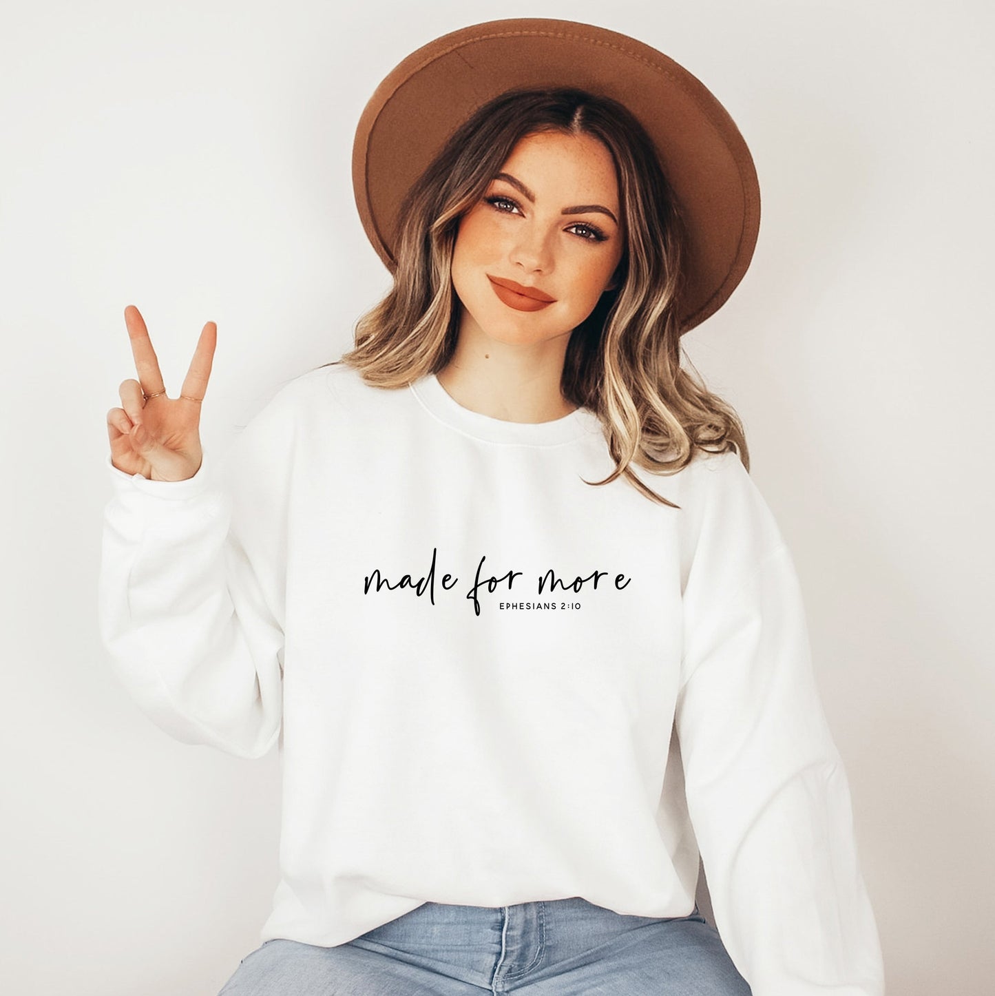 Made For More Scripture | Sweatshirt