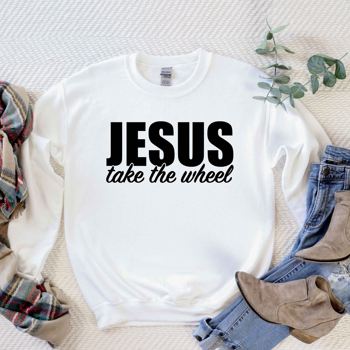 Jesus Take The Wheel | Sweatshirt