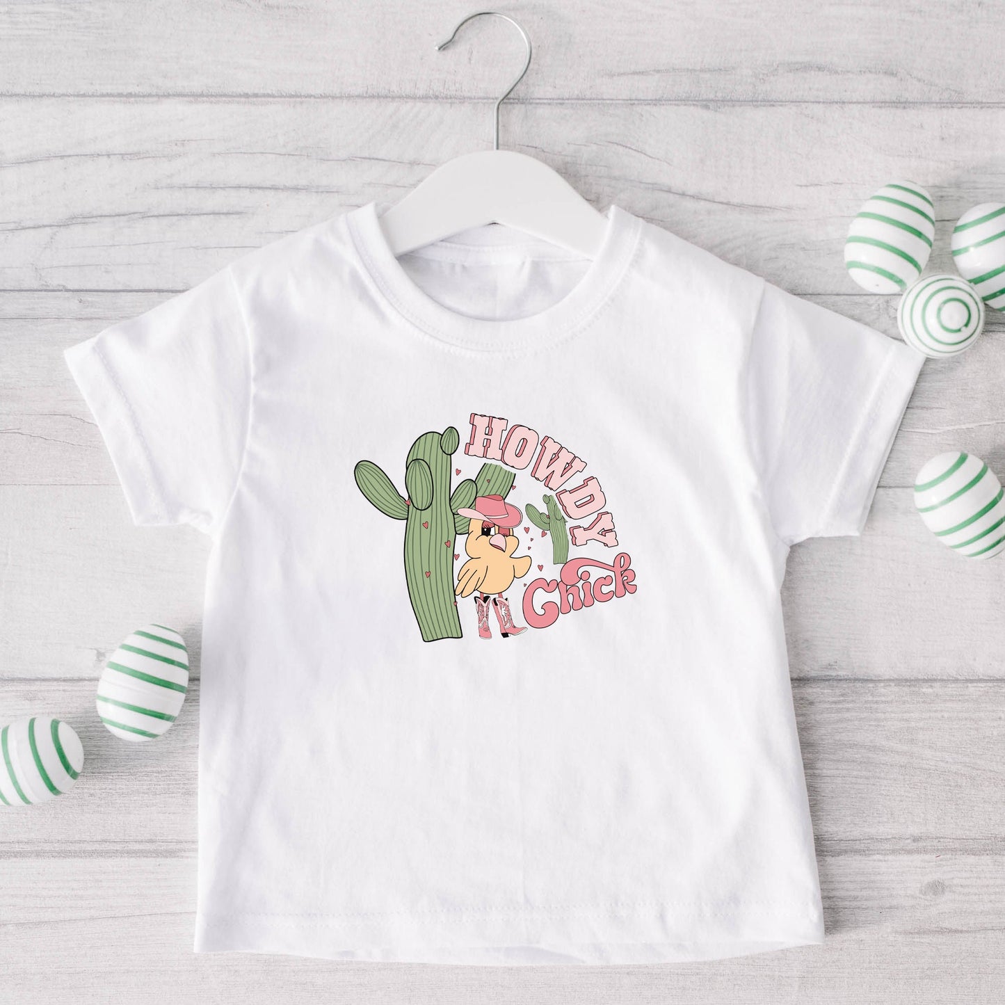 Howdy Chick | Toddler Short Sleeve Crew Neck