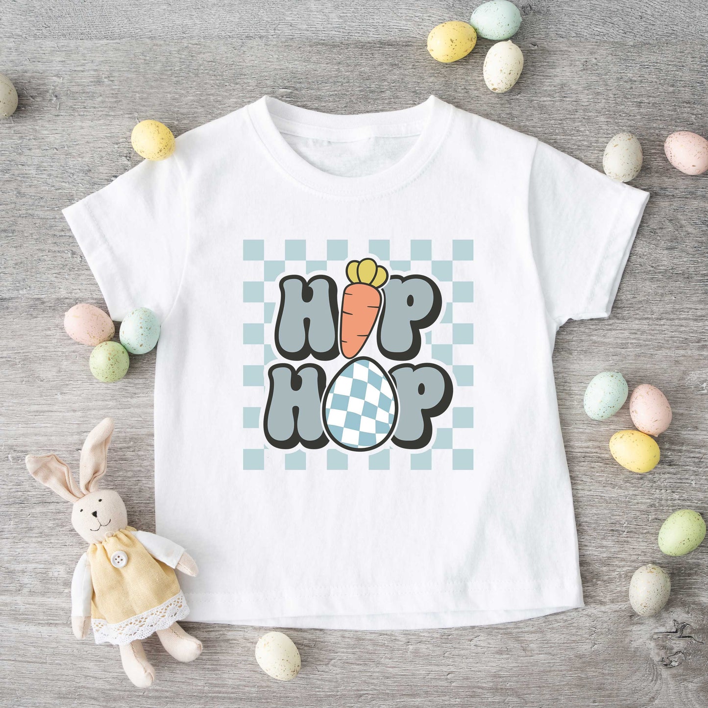 Hip Hop Carrot | Toddler Short Sleeve Crew Neck